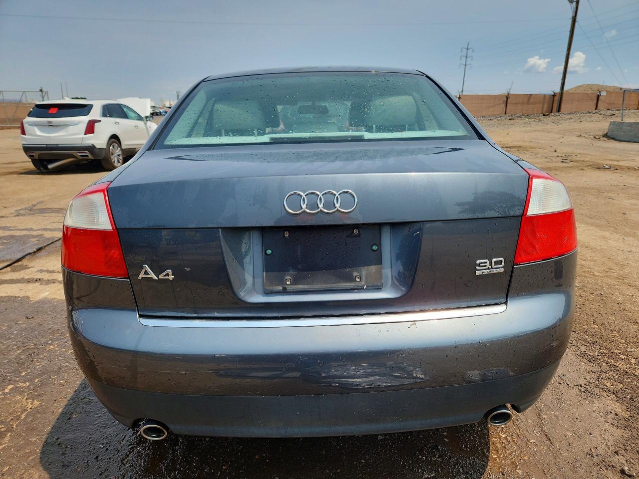 2003 Audi A4 3.0 Quattro Синий vin: WAULT58E43A131655