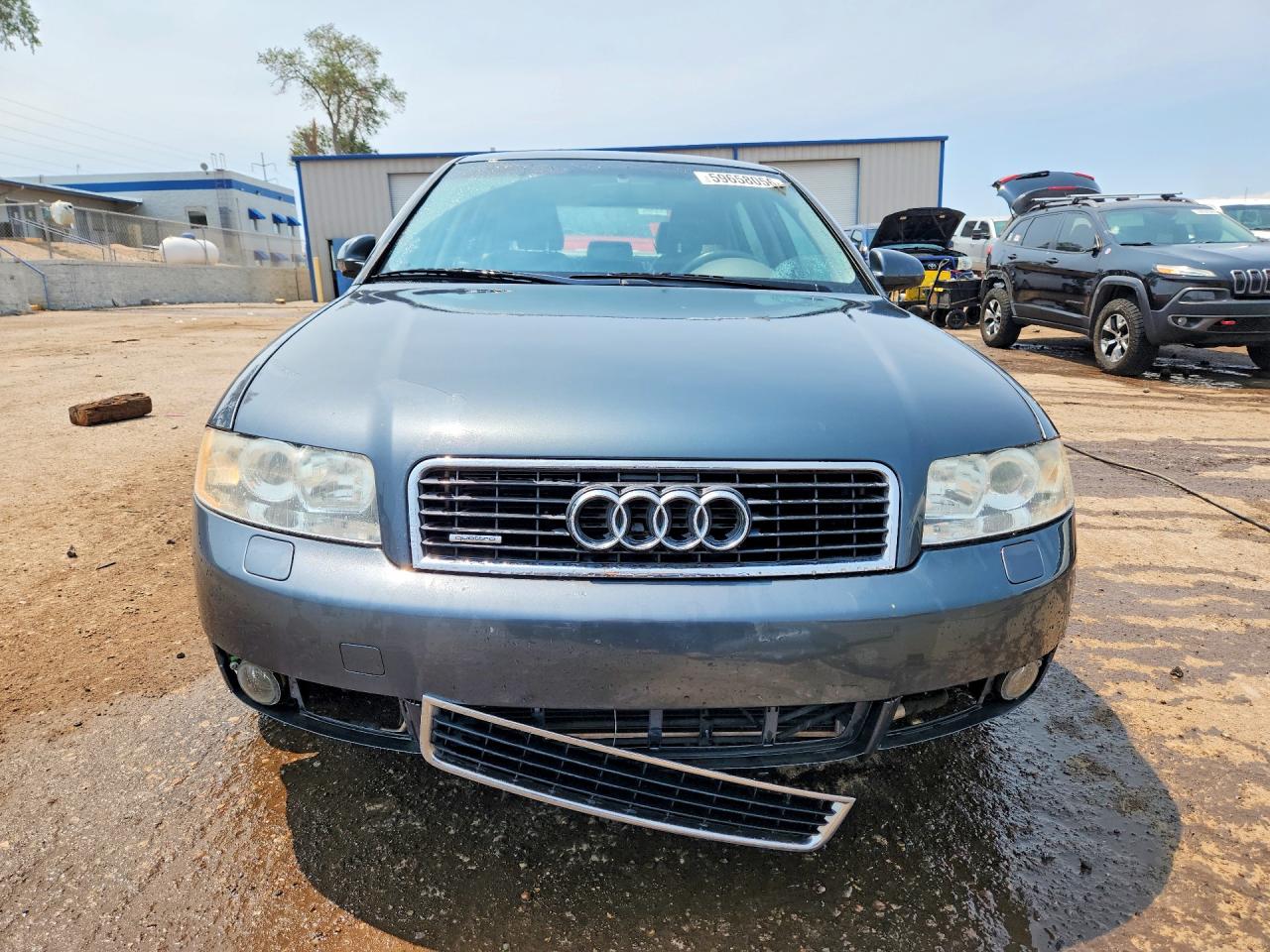 2003 Audi A4 3.0 Quattro Синий vin: WAULT58E43A131655