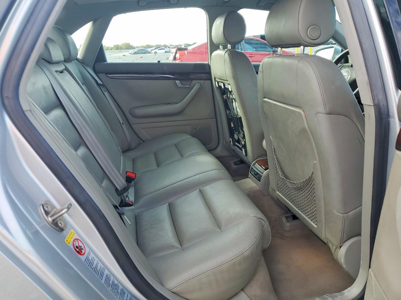 2002 Audi A4 3.0 Quattro Silver vin: WAULT58E52A144347
