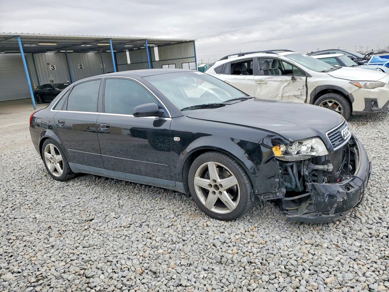 2002 Audi A4 3.0 Quattro Black vin: WAULT58EX2A306781