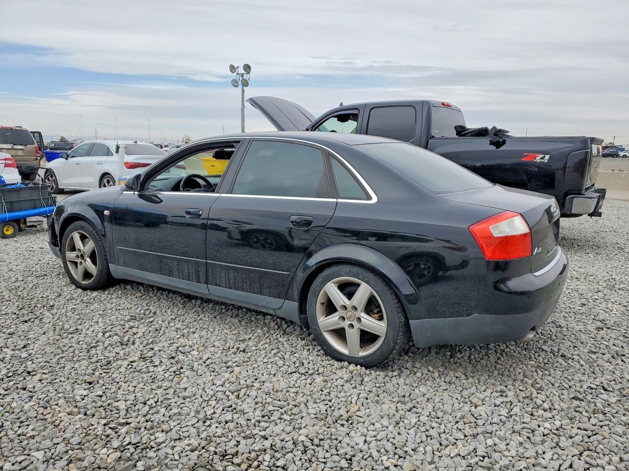 2002 Audi A4 3.0 Quattro Black vin: WAULT58EX2A306781