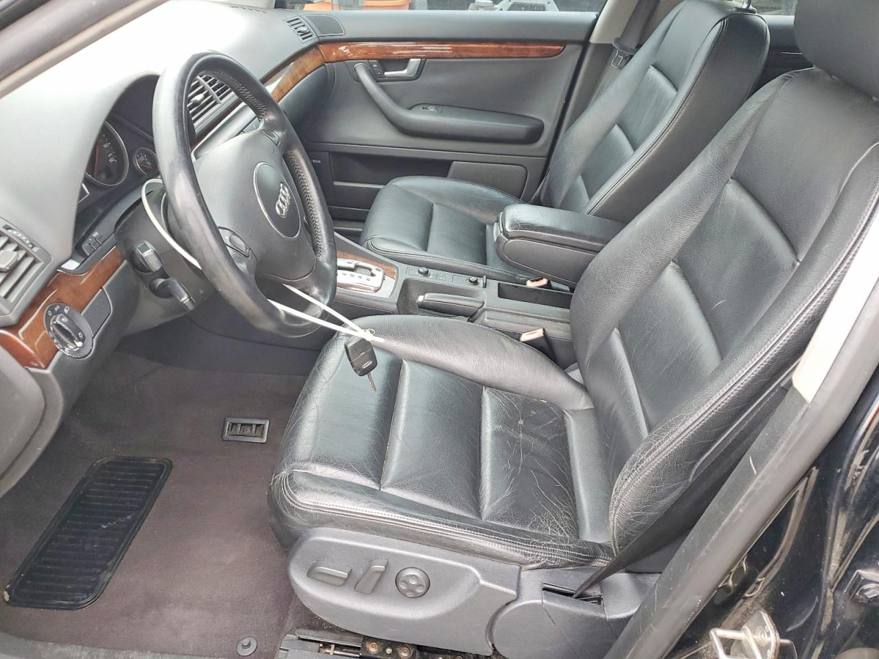 2002 Audi A4 3.0 Quattro Black vin: WAULT58EX2A306781