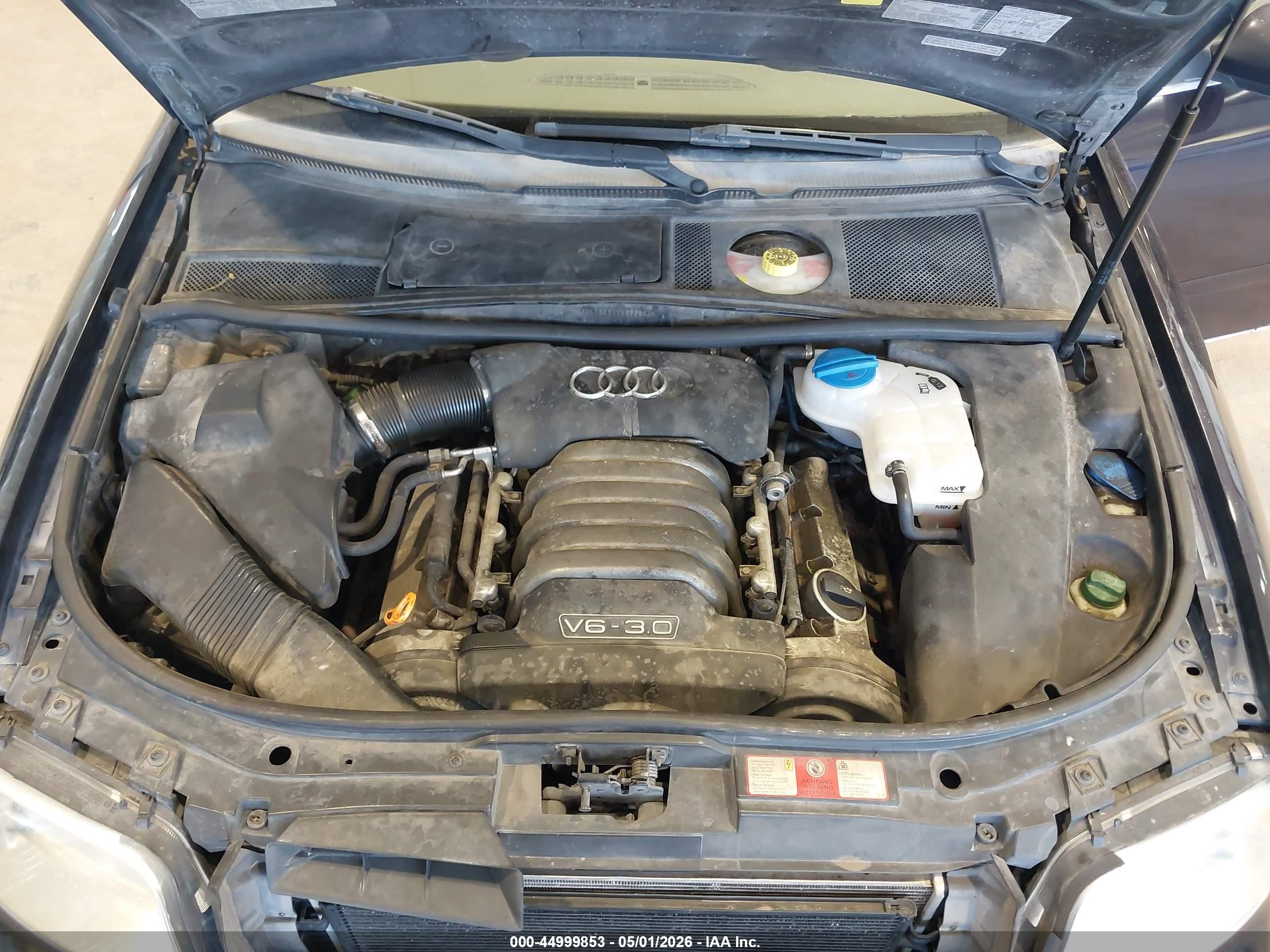 2002 Audi A6 3.0l Purple vin: WAULT64B02N072662