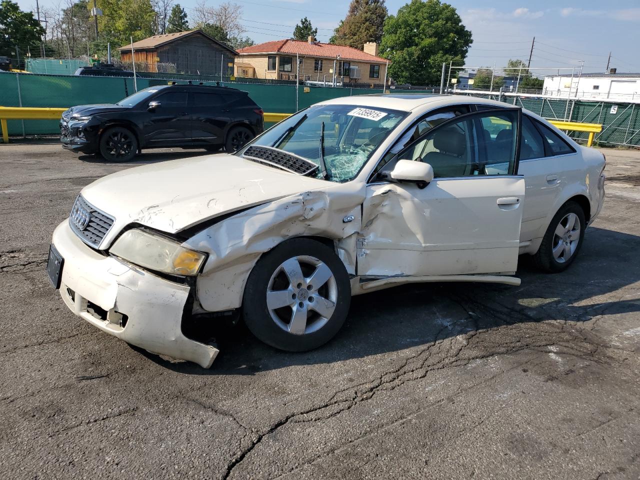 2002 Audi A6 3.0 Quattro White vin: WAULT64B02N136683