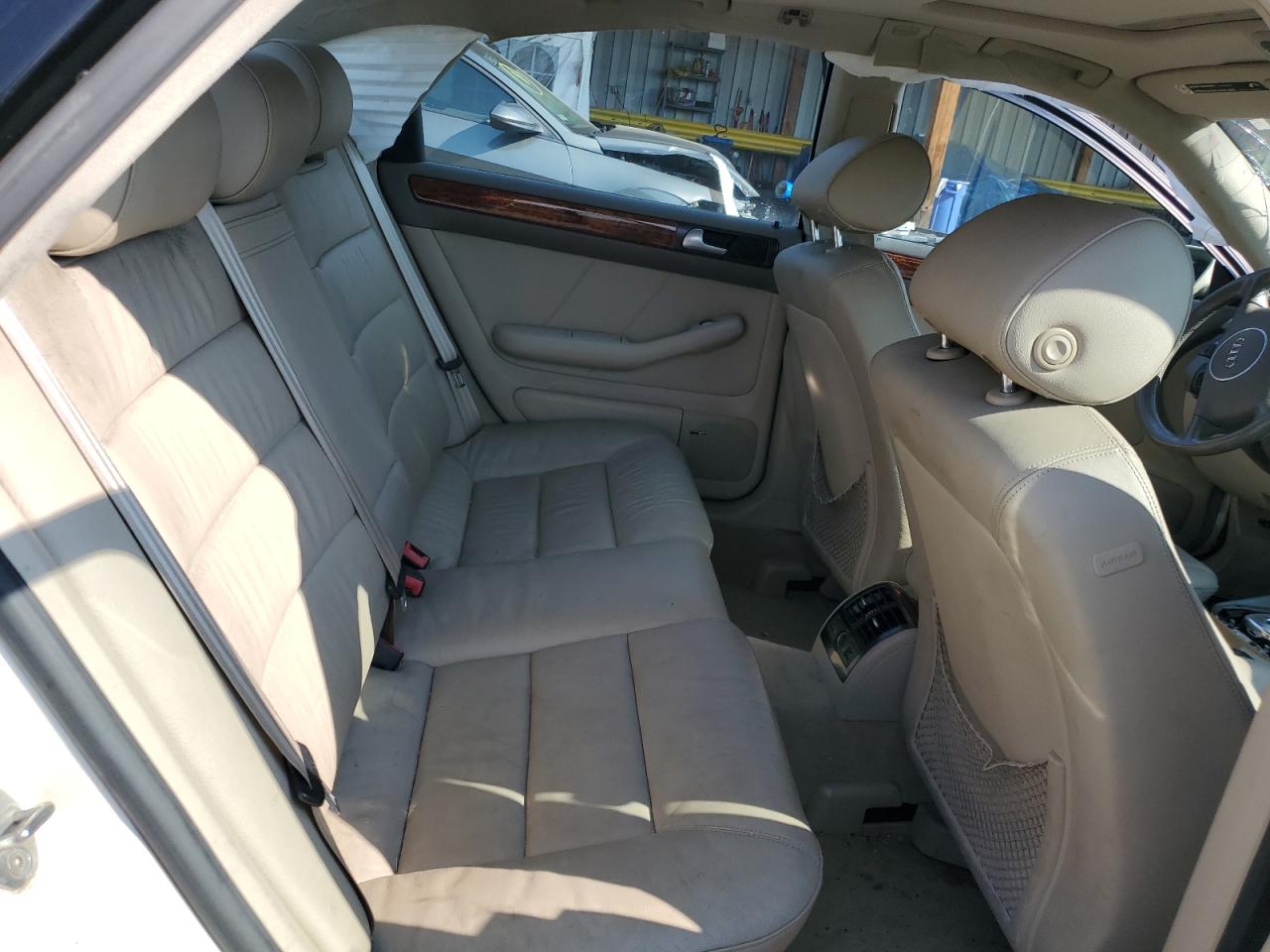 2002 Audi A6 3.0 Quattro White vin: WAULT64B02N136683