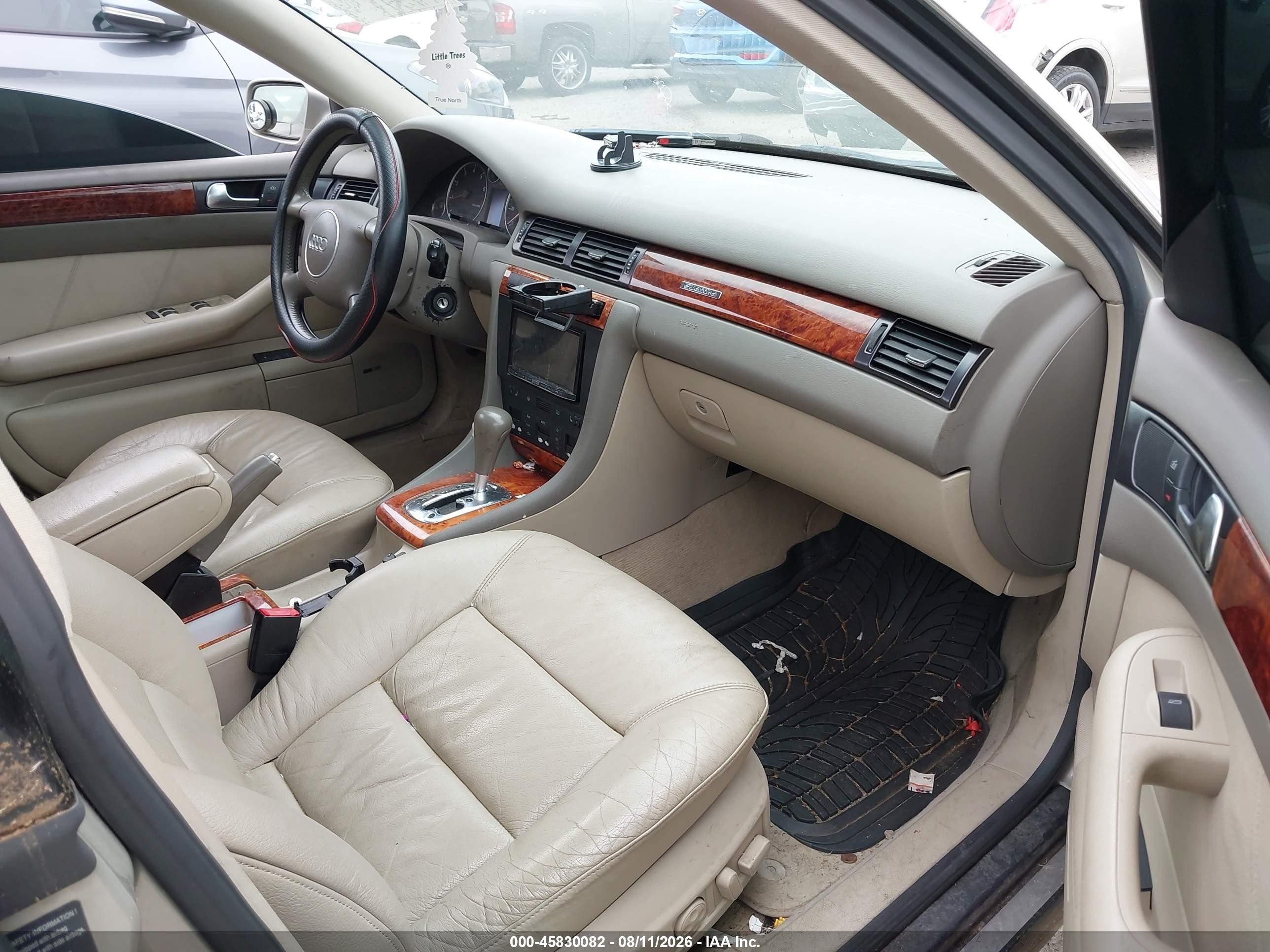 2002 Audi A6 3.0 Quattro Beige vin: WAULT64B12N039332