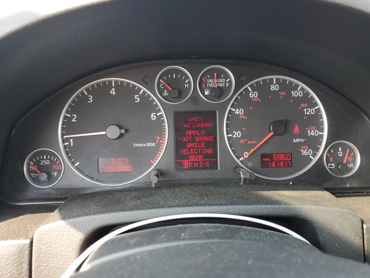 2004 Audi A6 3.0 Quattro Серый vin: WAULT64B44N018722