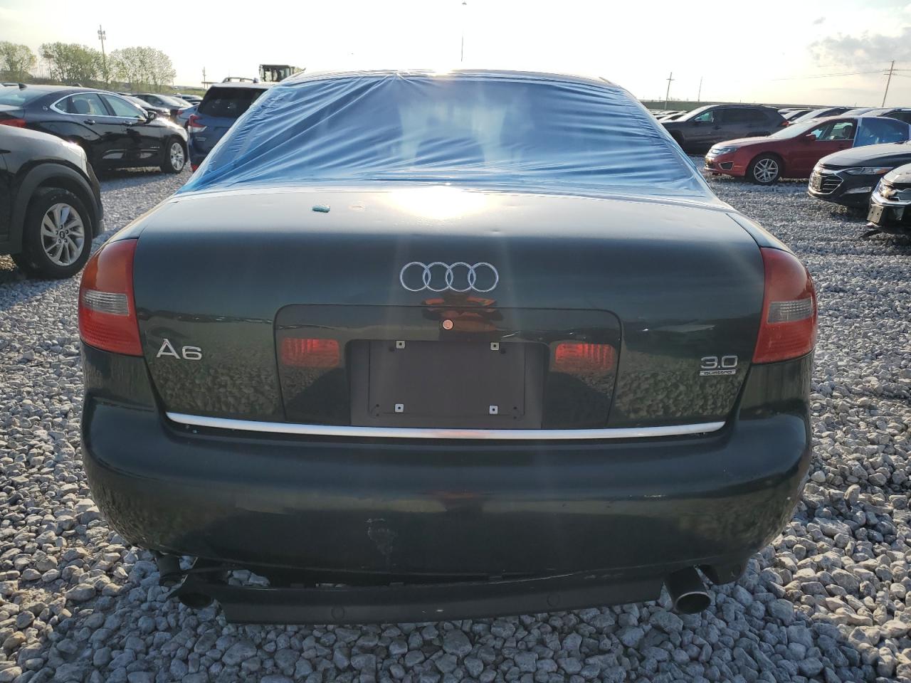 2002 Audi A6 3.0 Quattro Green vin: WAULT64B62N109553