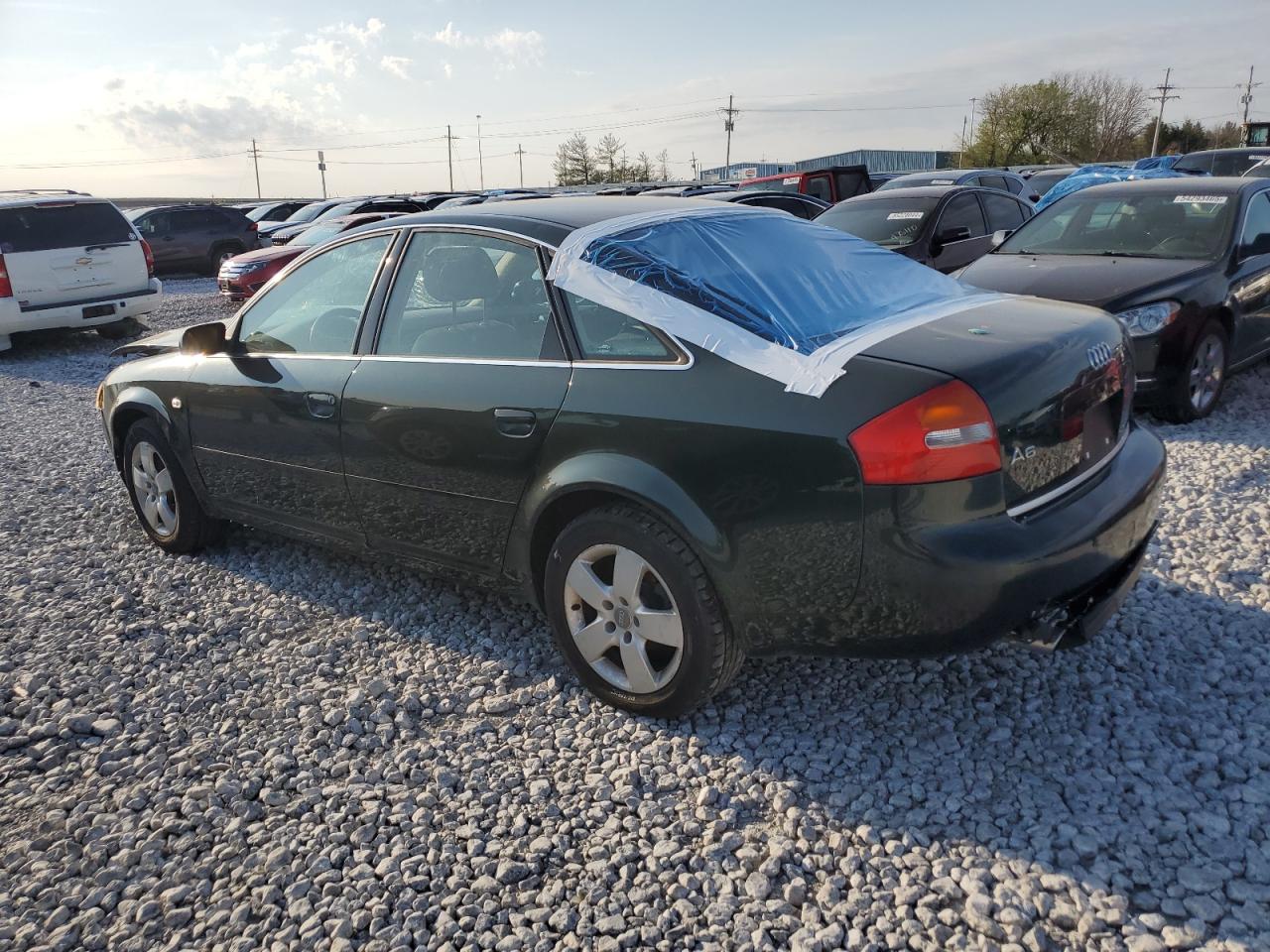 2002 Audi A6 3.0 Quattro Green vin: WAULT64B62N109553