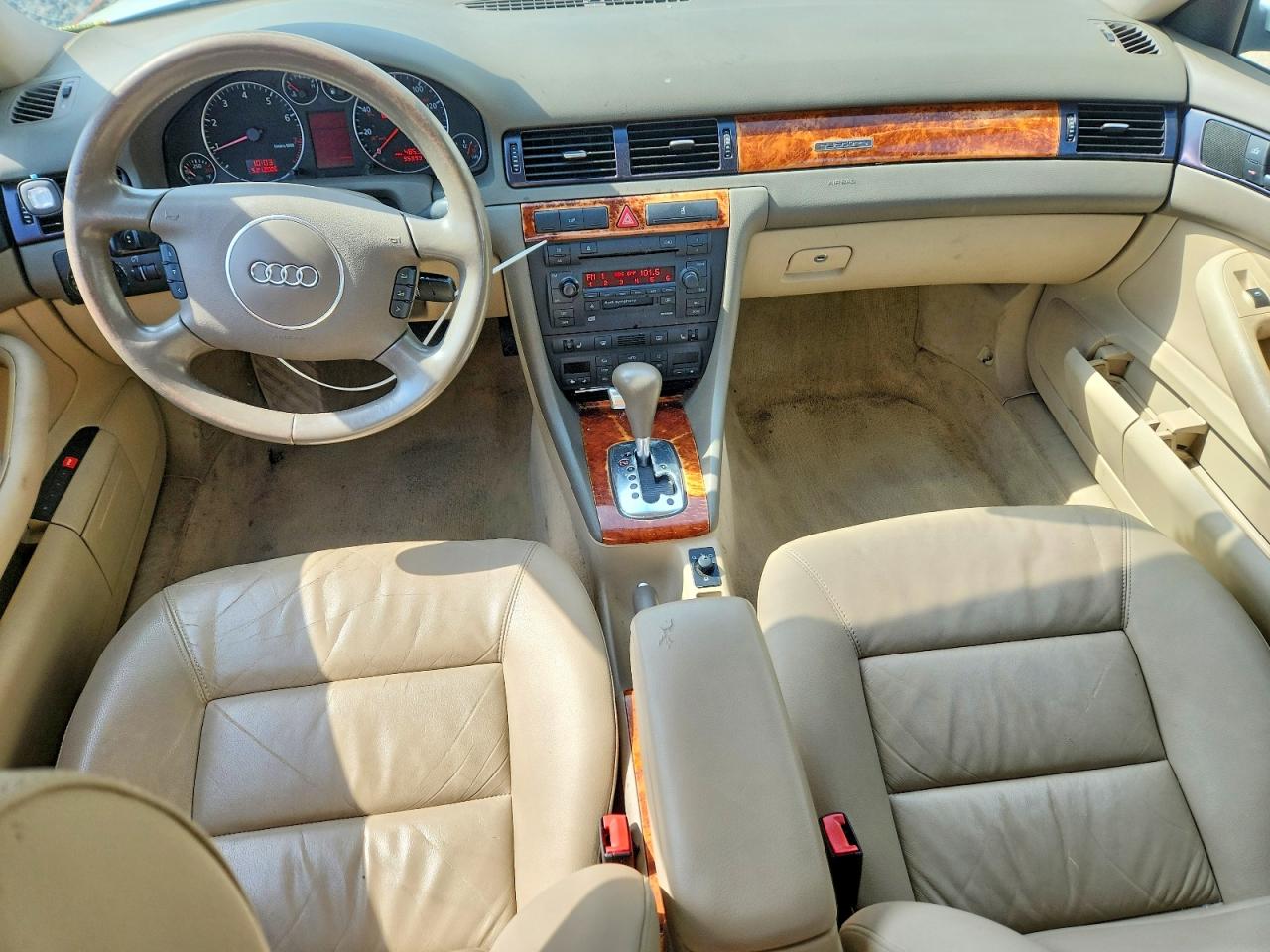 2004 Audi A6 3.0 Quattro Белый vin: WAULT64B64N049602