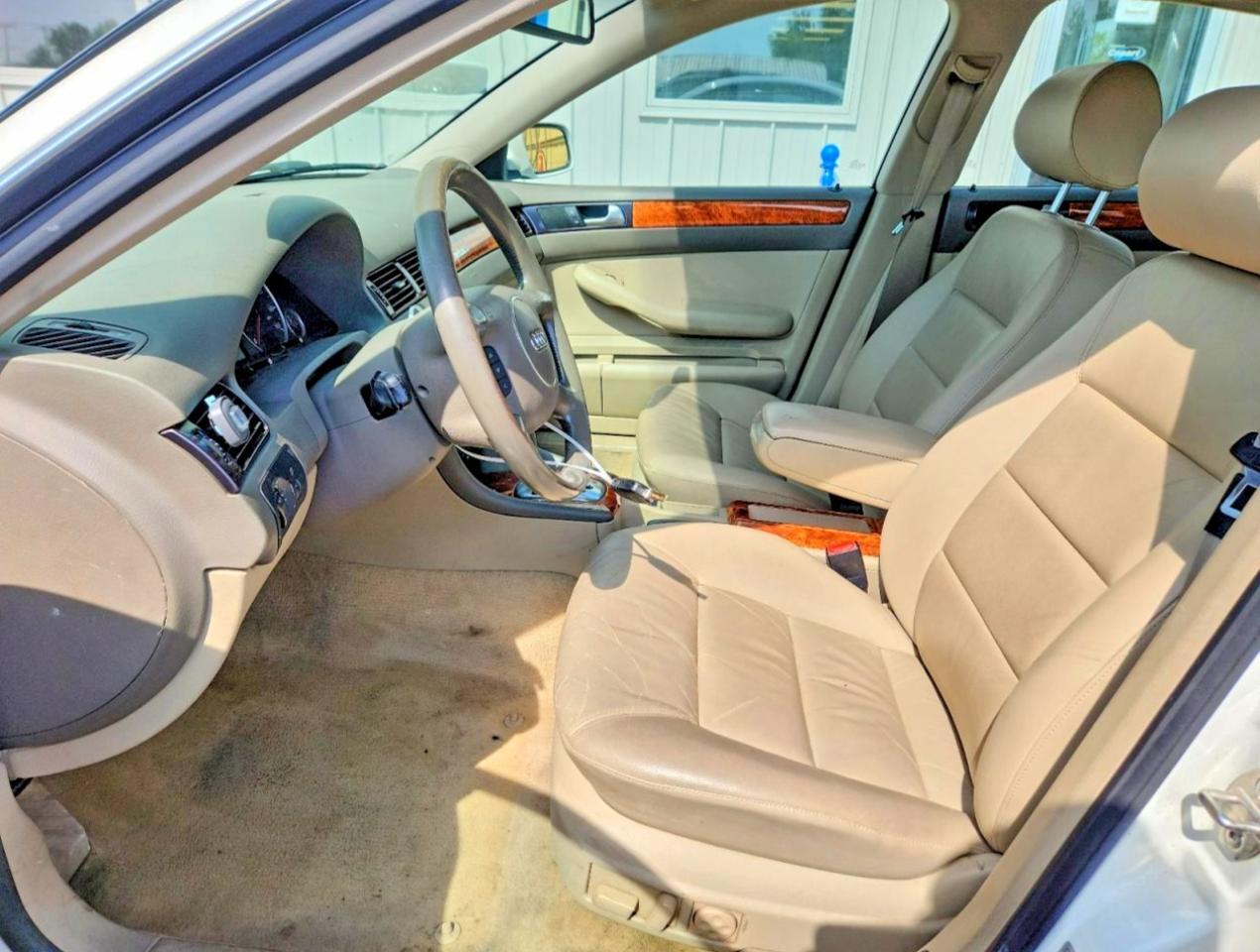 2004 Audi A6 3.0 Quattro Белый vin: WAULT64B64N049602