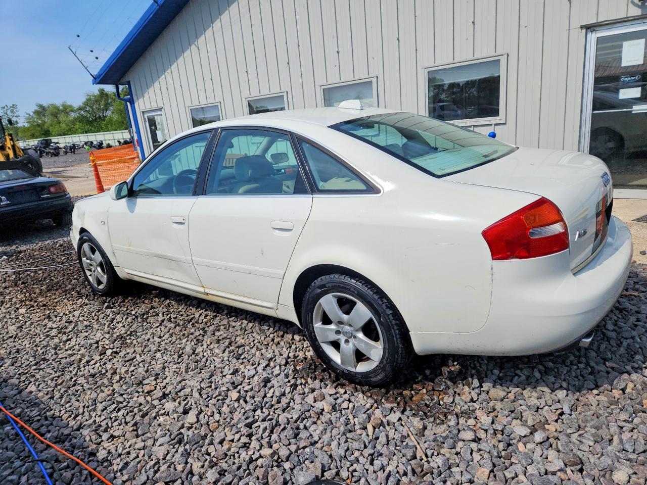 2004 Audi A6 3.0 Quattro Белый vin: WAULT64B64N049602