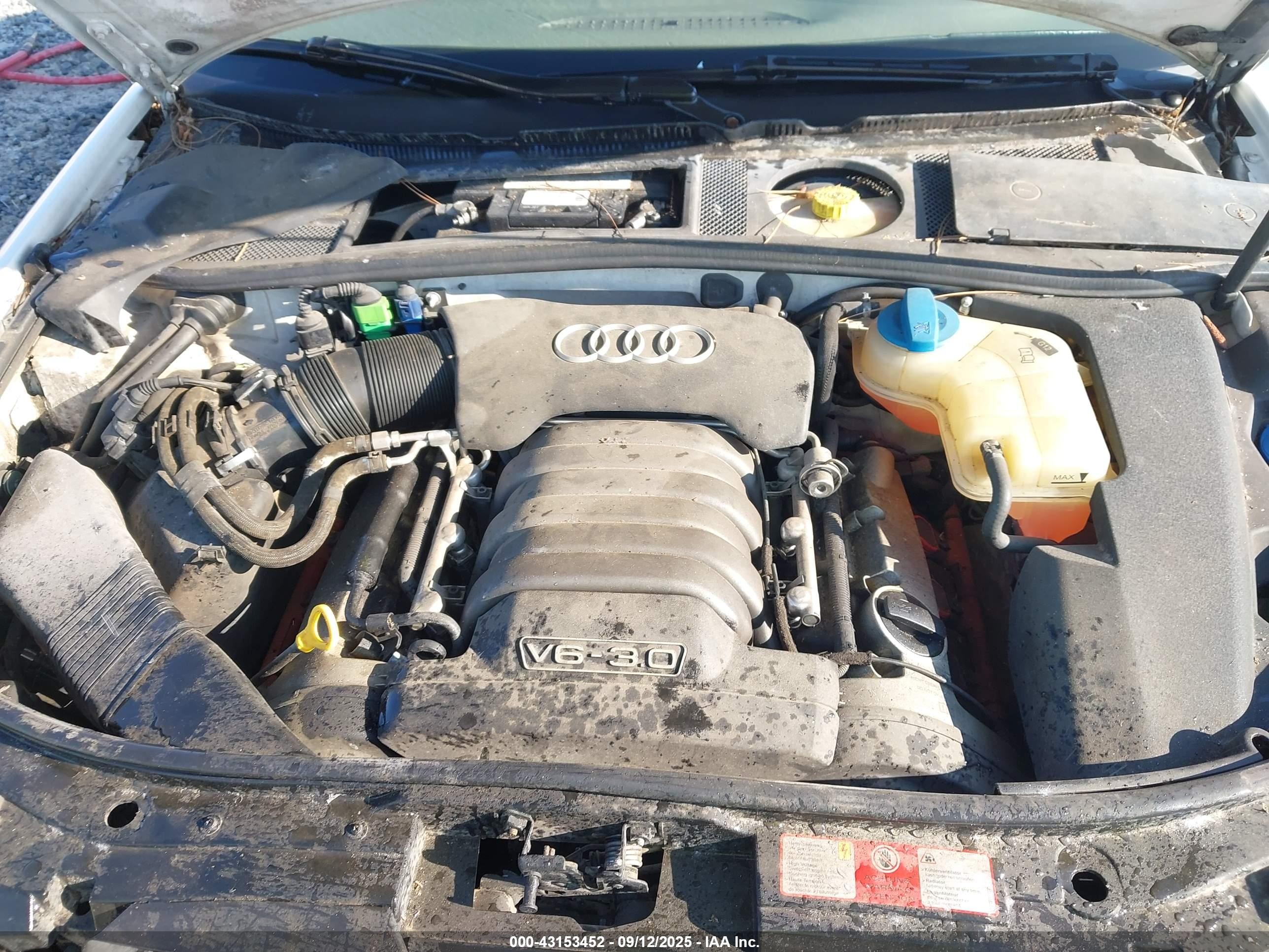 2002 Audi A6 3.0l Белый vin: WAULT64B72N029243