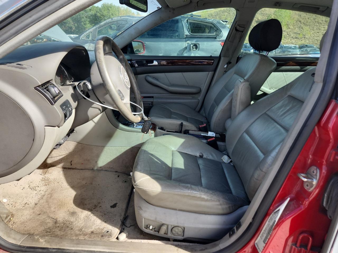 2002 Audi A6 3.0 Quattro Gray vin: WAULT64B92N095518