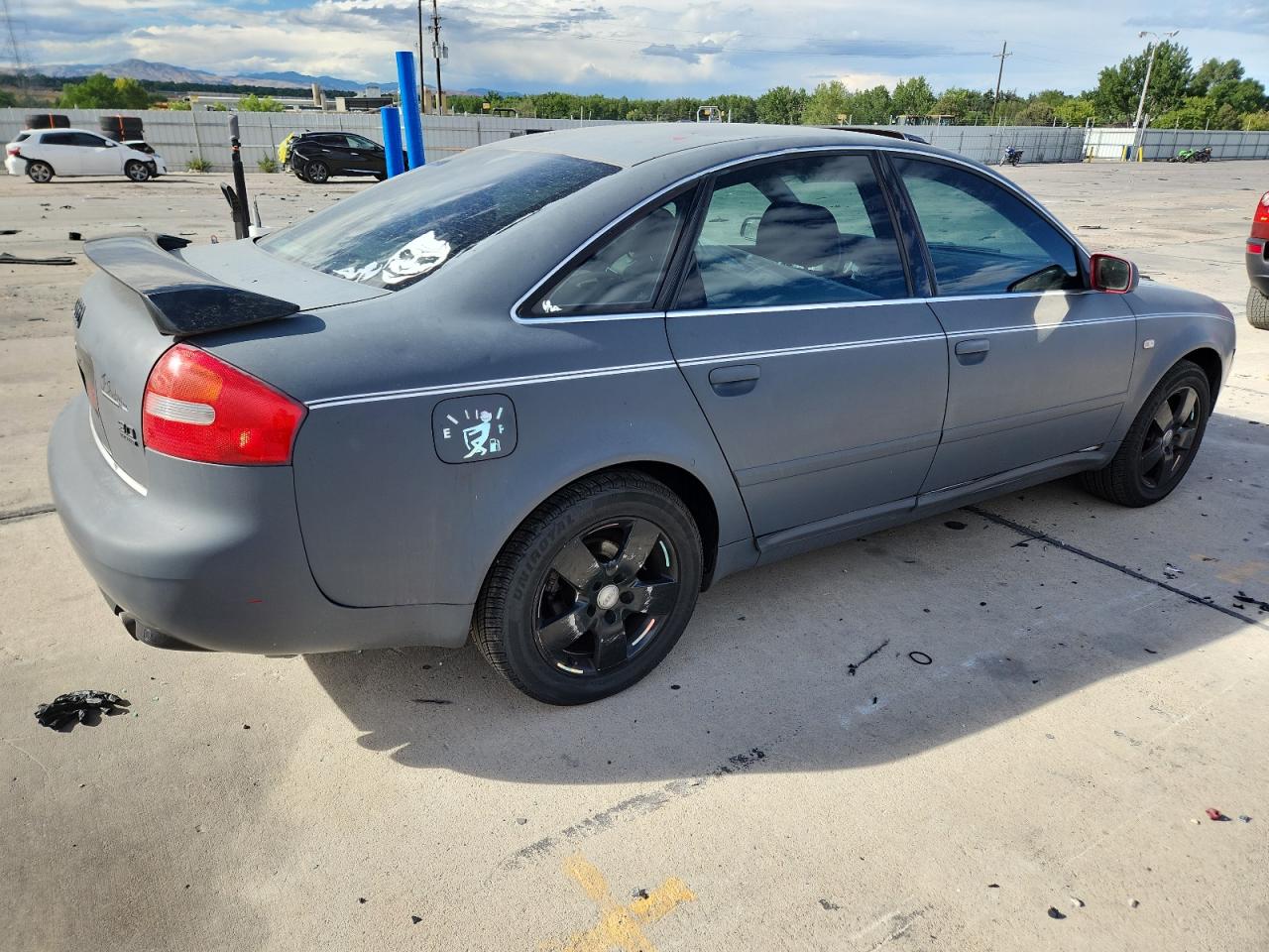2002 Audi A6 3.0 Quattro Gray vin: WAULT64B92N095518