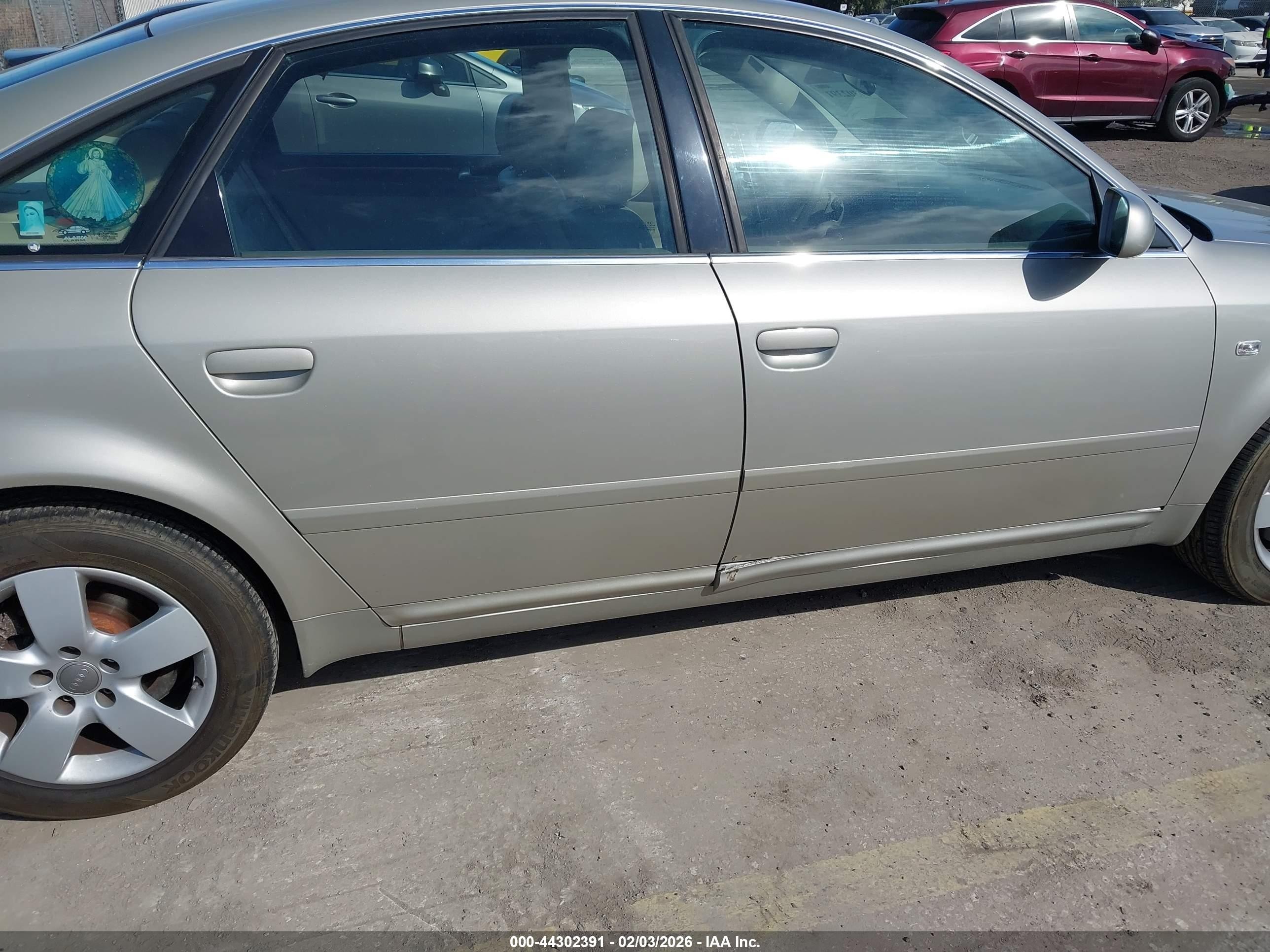 2002 Audi A6 3.0l Gold vin: WAULT64B92N149559
