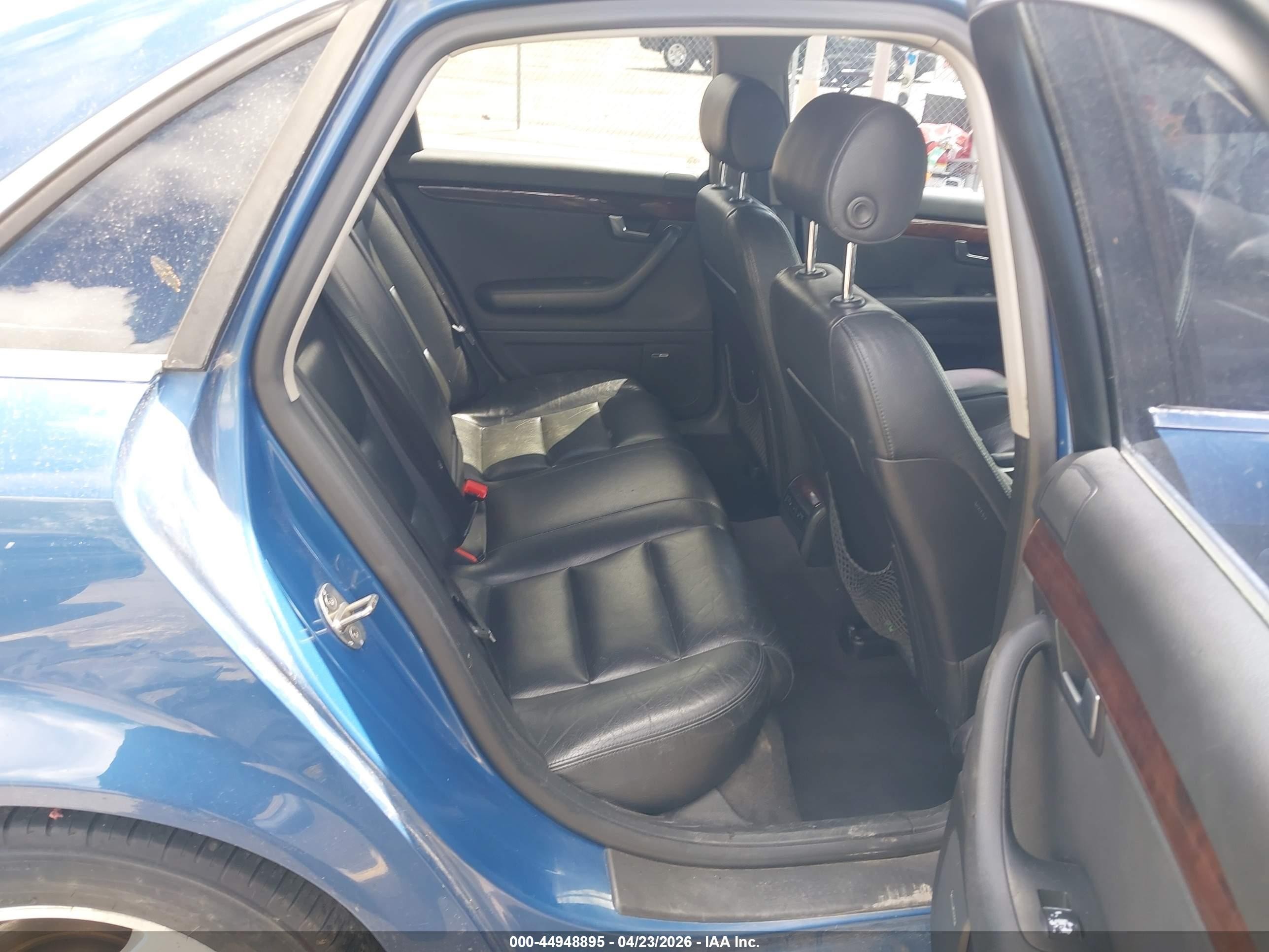 2002 Audi A4 3.0 Blue vin: WAULT68E02A263896