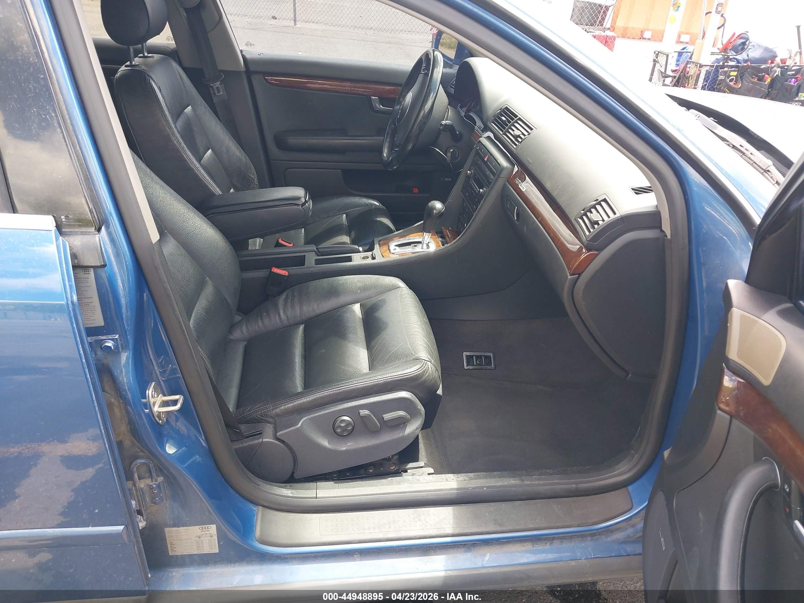 2002 Audi A4 3.0 Blue vin: WAULT68E02A263896