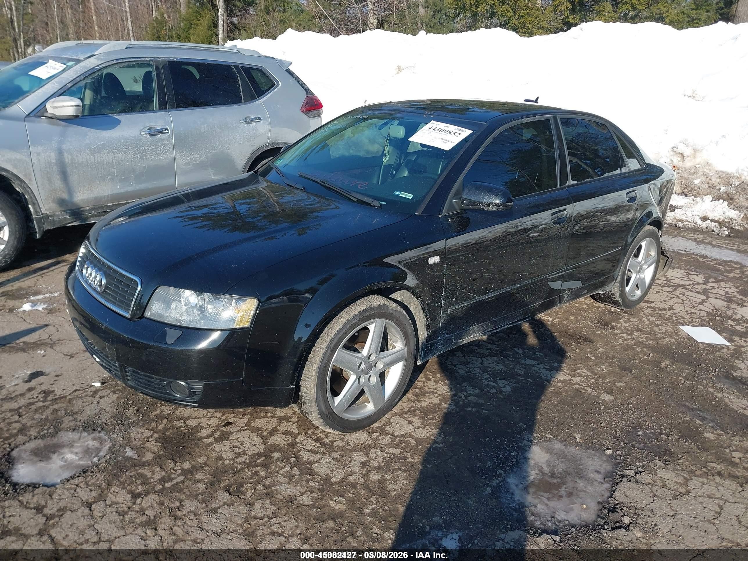 2005 Audi A4 3.0 Black vin: WAULT68E05A061290