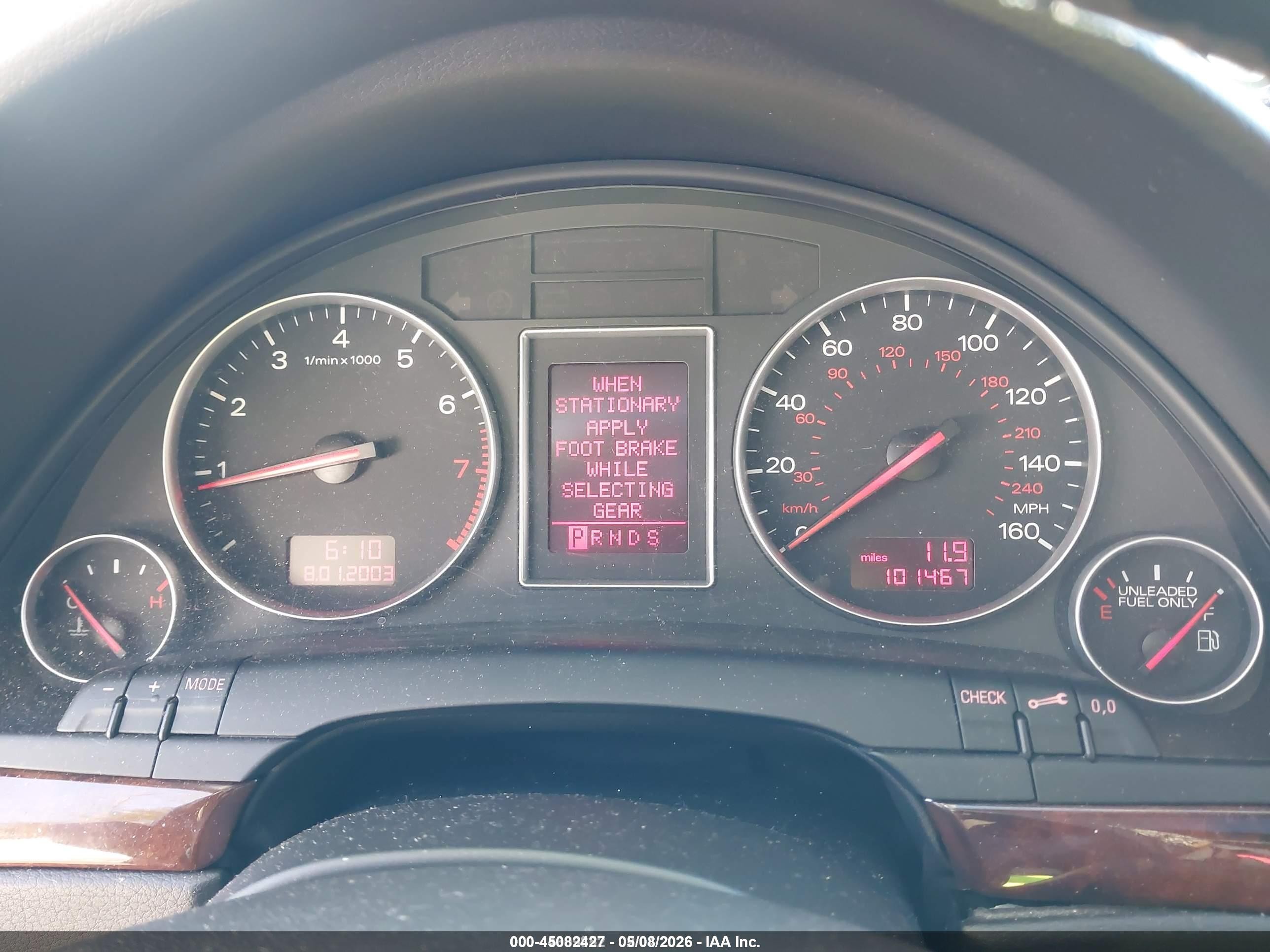 2005 Audi A4 3.0 Black vin: WAULT68E05A061290