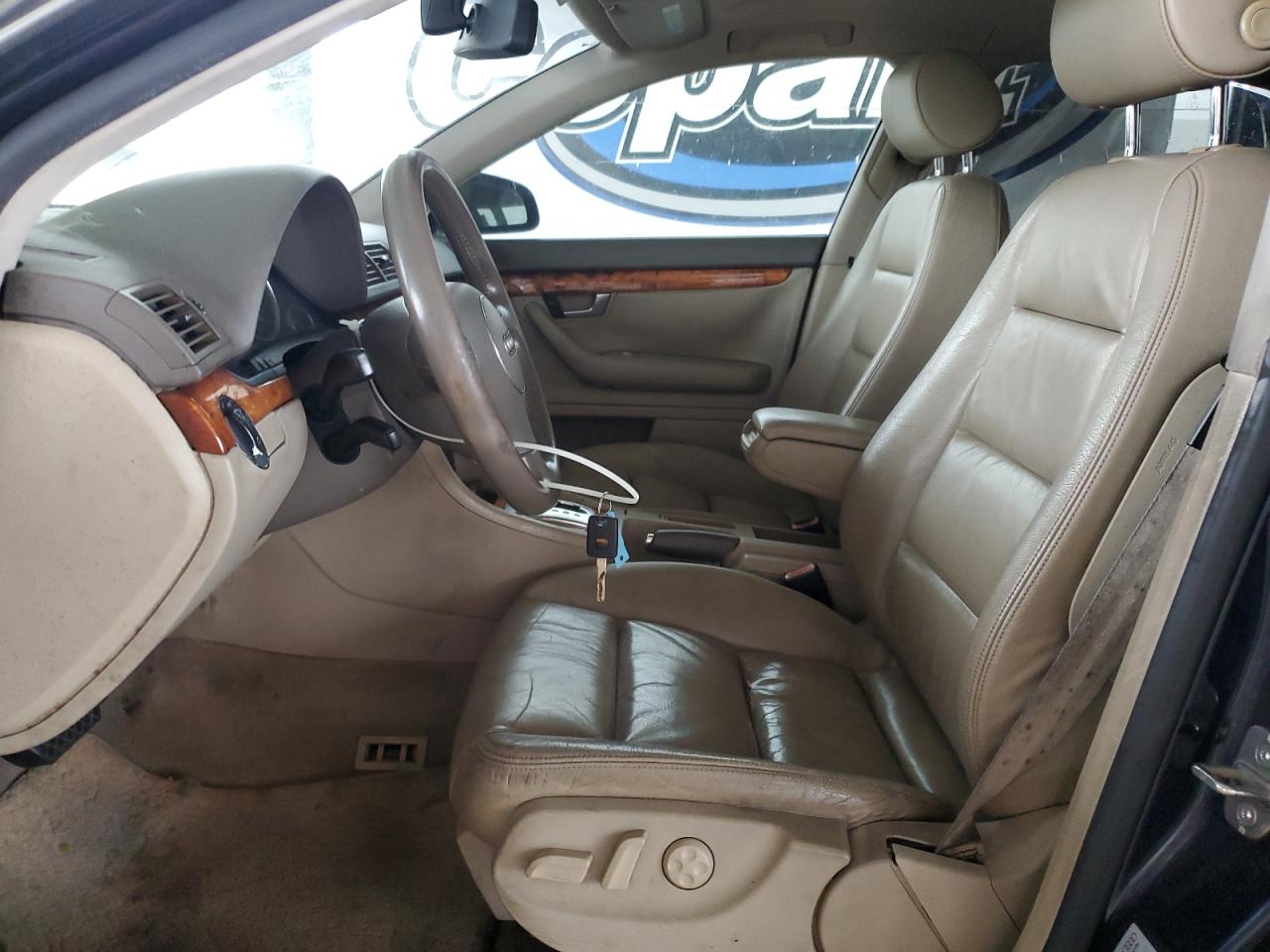 2002 Audi A4 3.0 Quattro Черный vin: WAULT68E12A309896