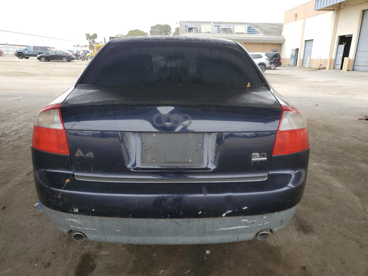 2002 Audi A4 3.0 Quattro Черный vin: WAULT68E12A309896