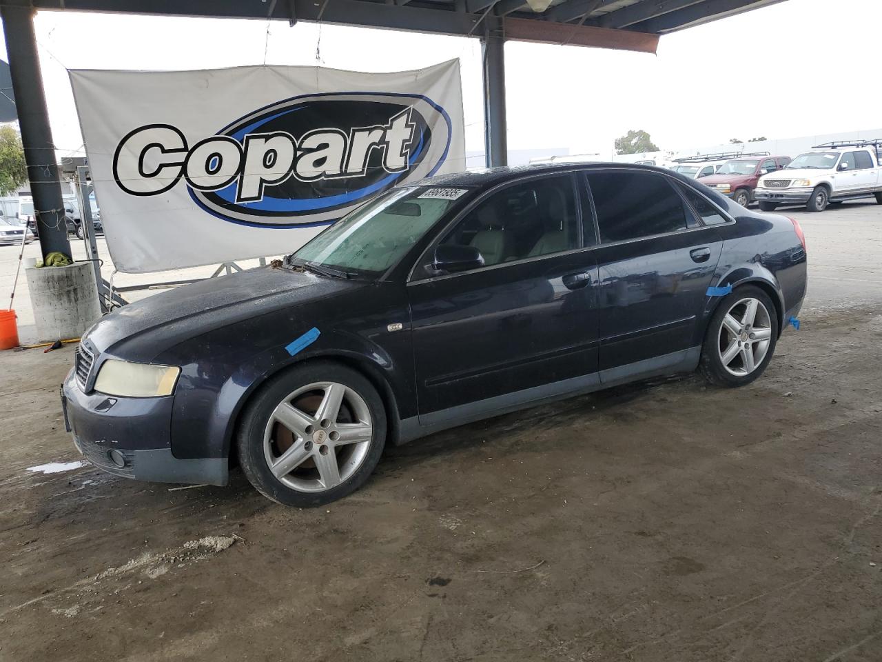 2002 Audi A4 3.0 Quattro Black vin: WAULT68E12A309896
