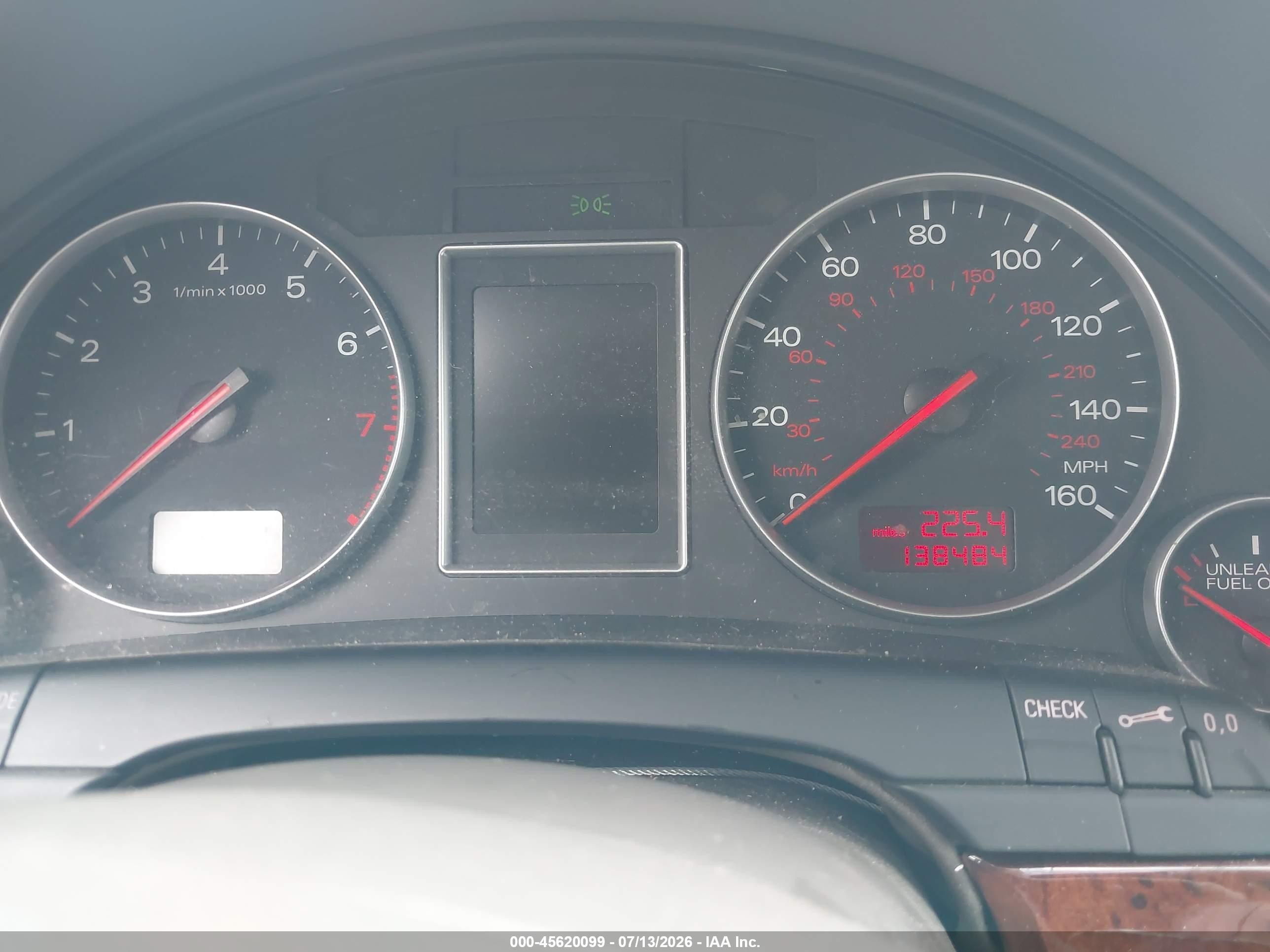 2002 Audi A4 3.0 Blue vin: WAULT68E32A101700