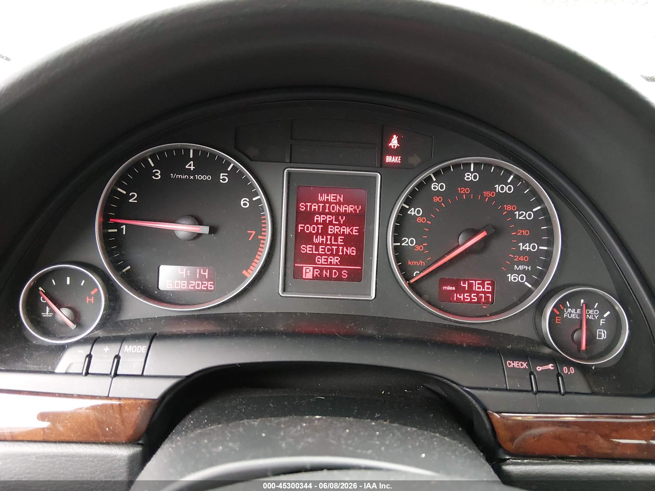 2005 Audi A4 3.0/3.0 Special Edition Red vin: WAULT68E35A036612