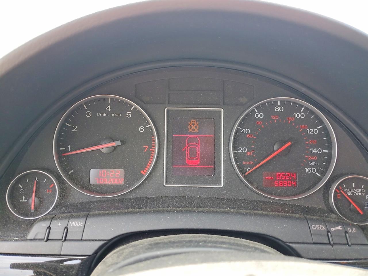 2003 Audi A4 3.0 Quattro Black vin: WAULT68E43A218445