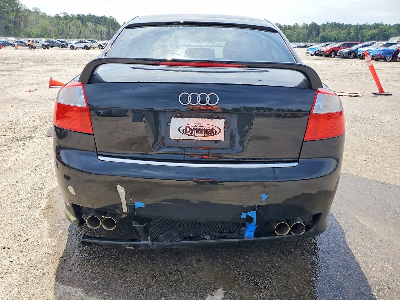 2003 Audi A4 3.0 Quattro Black vin: WAULT68E43A218445