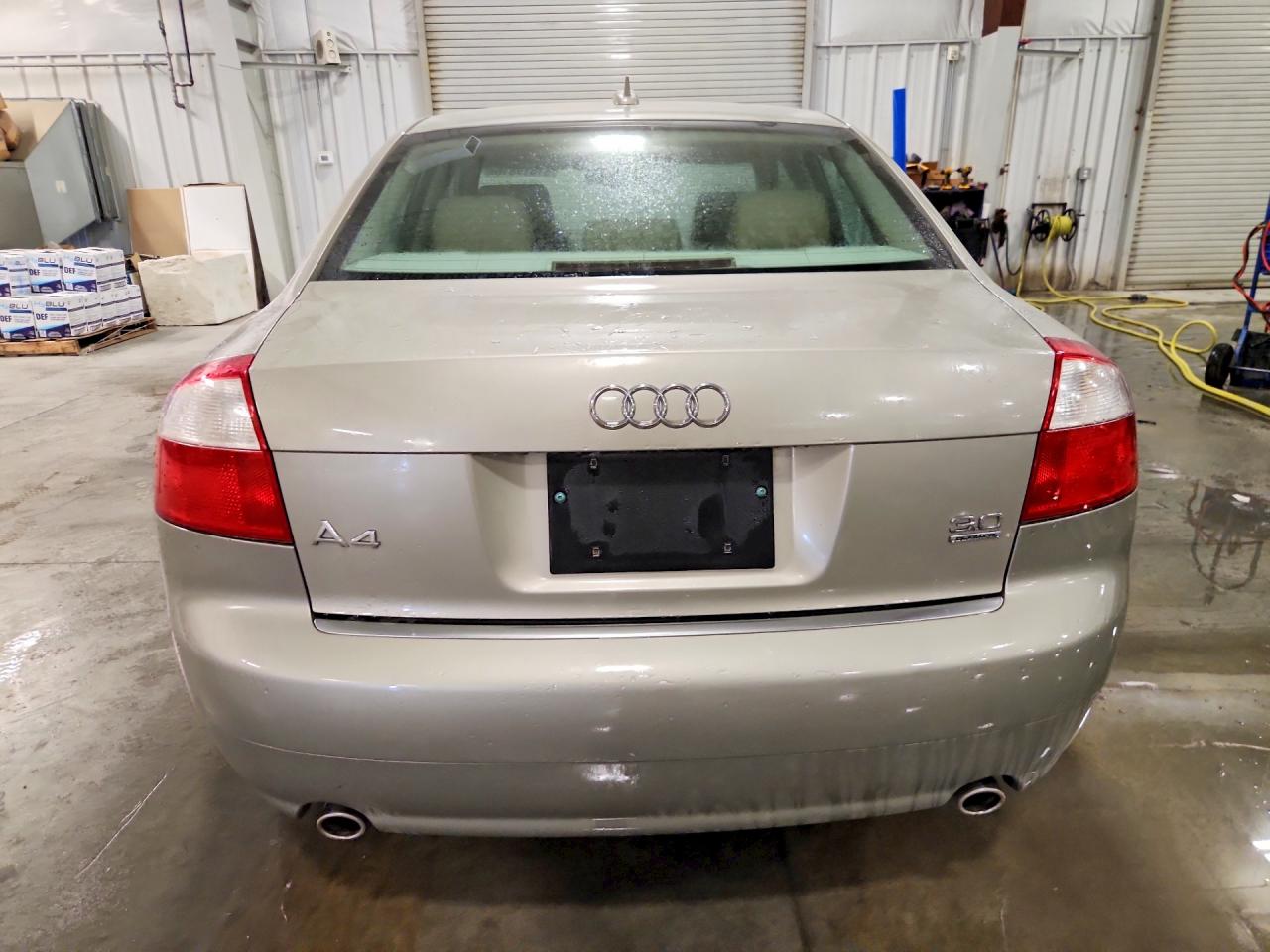 2005 Audi A4 3.0 Quattro Серебряный vin: WAULT68E65A069572