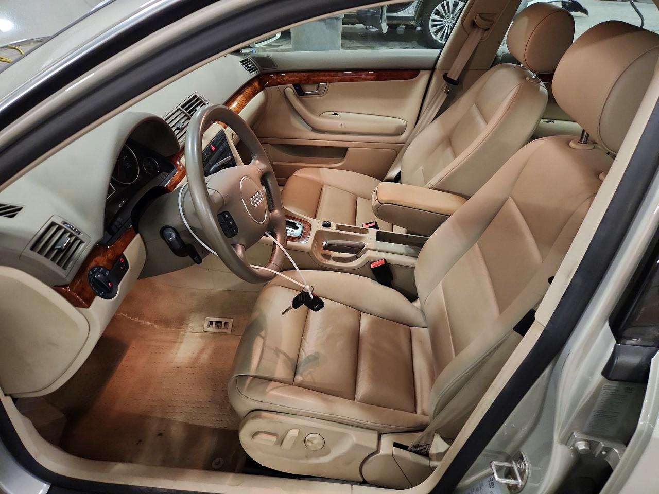 2005 Audi A4 3.0 Quattro Серебряный vin: WAULT68E65A069572