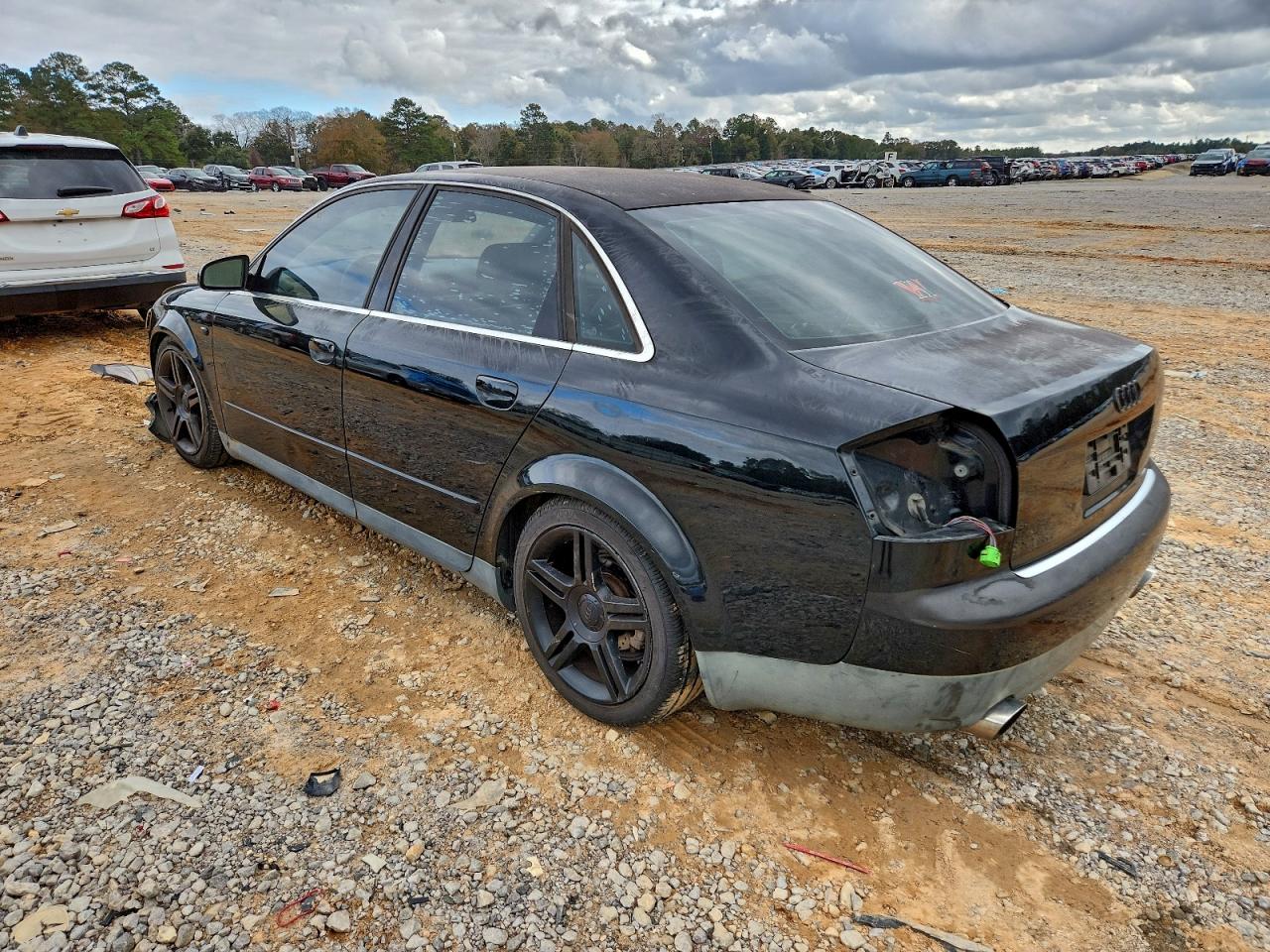 2002 Audi A4 3.0 Quattro Black vin: WAULT68E72A134084