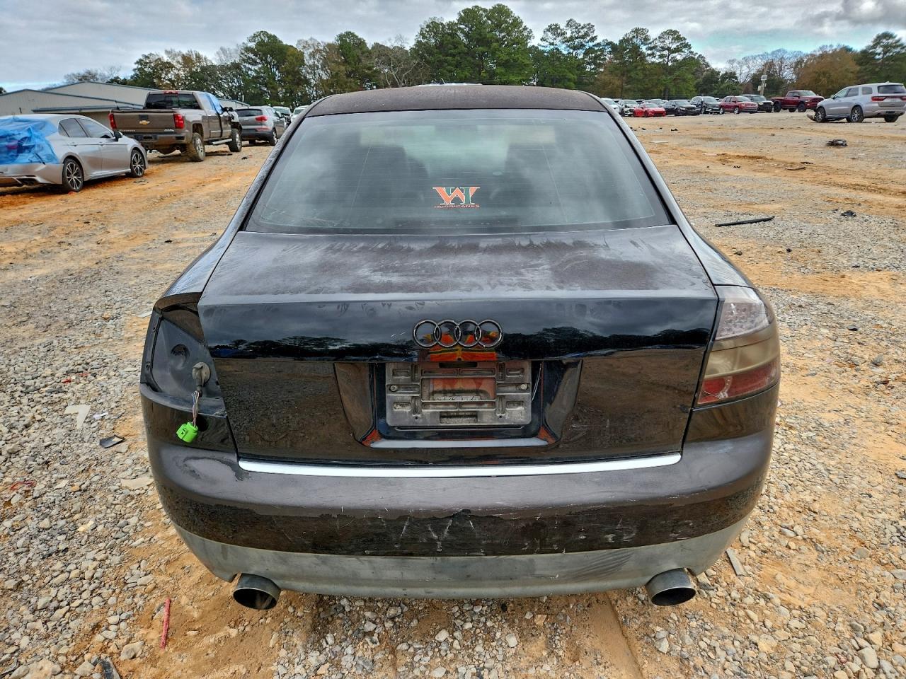 2002 Audi A4 3.0 Quattro Black vin: WAULT68E72A134084