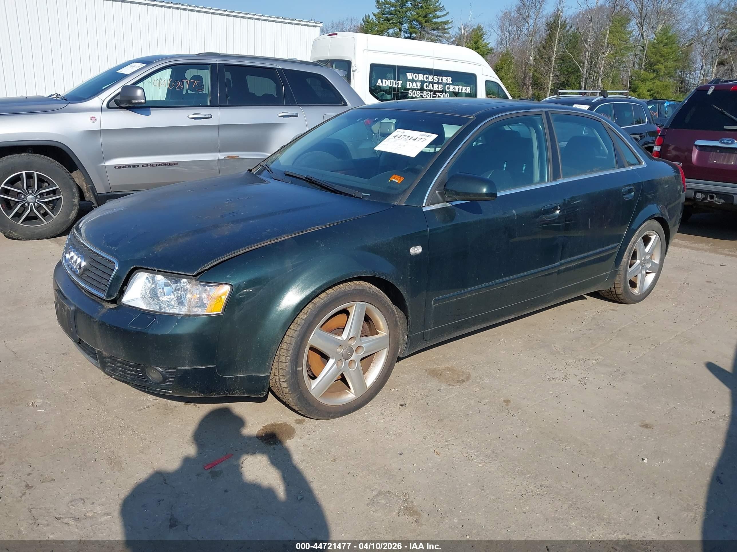 2005 Audi A4 3.0/3.0 Special Edition Green vin: WAULT68E75A027931