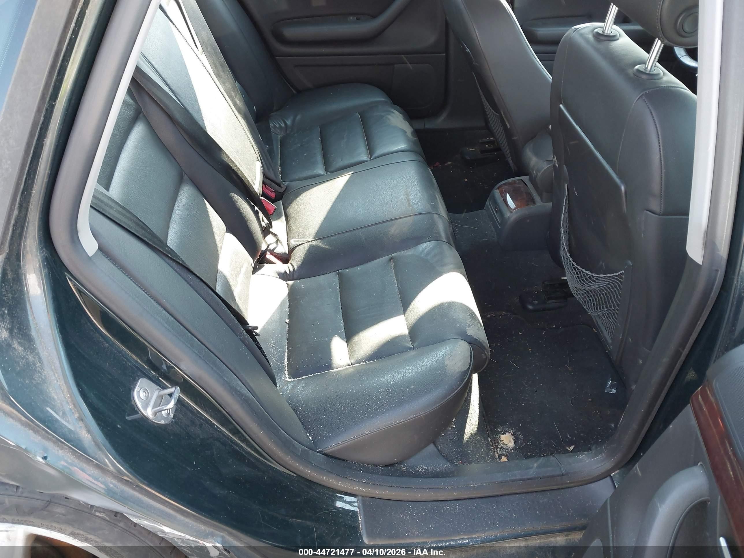 2005 Audi A4 3.0/3.0 Special Edition Green vin: WAULT68E75A027931