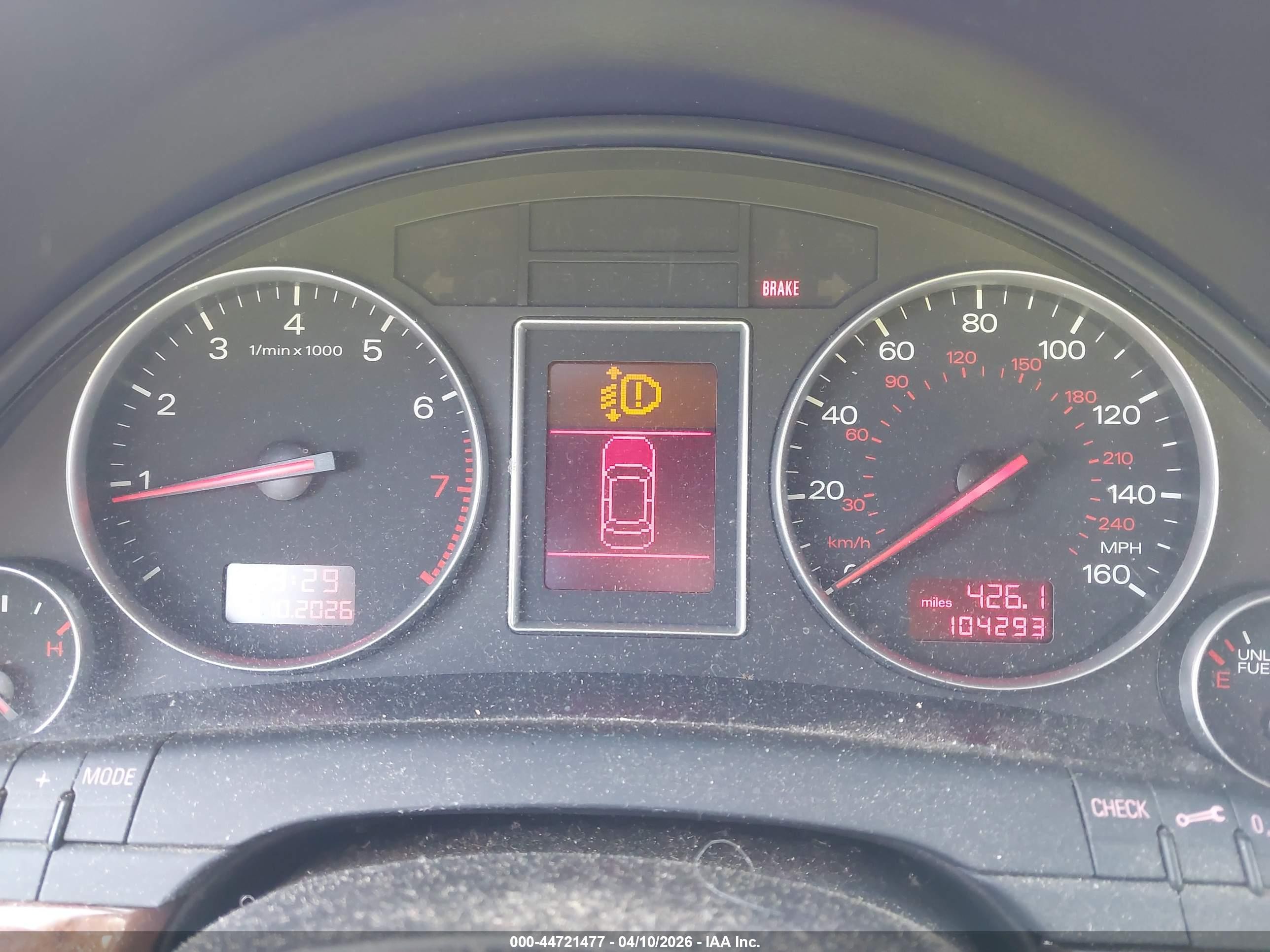 2005 Audi A4 3.0/3.0 Special Edition Green vin: WAULT68E75A027931