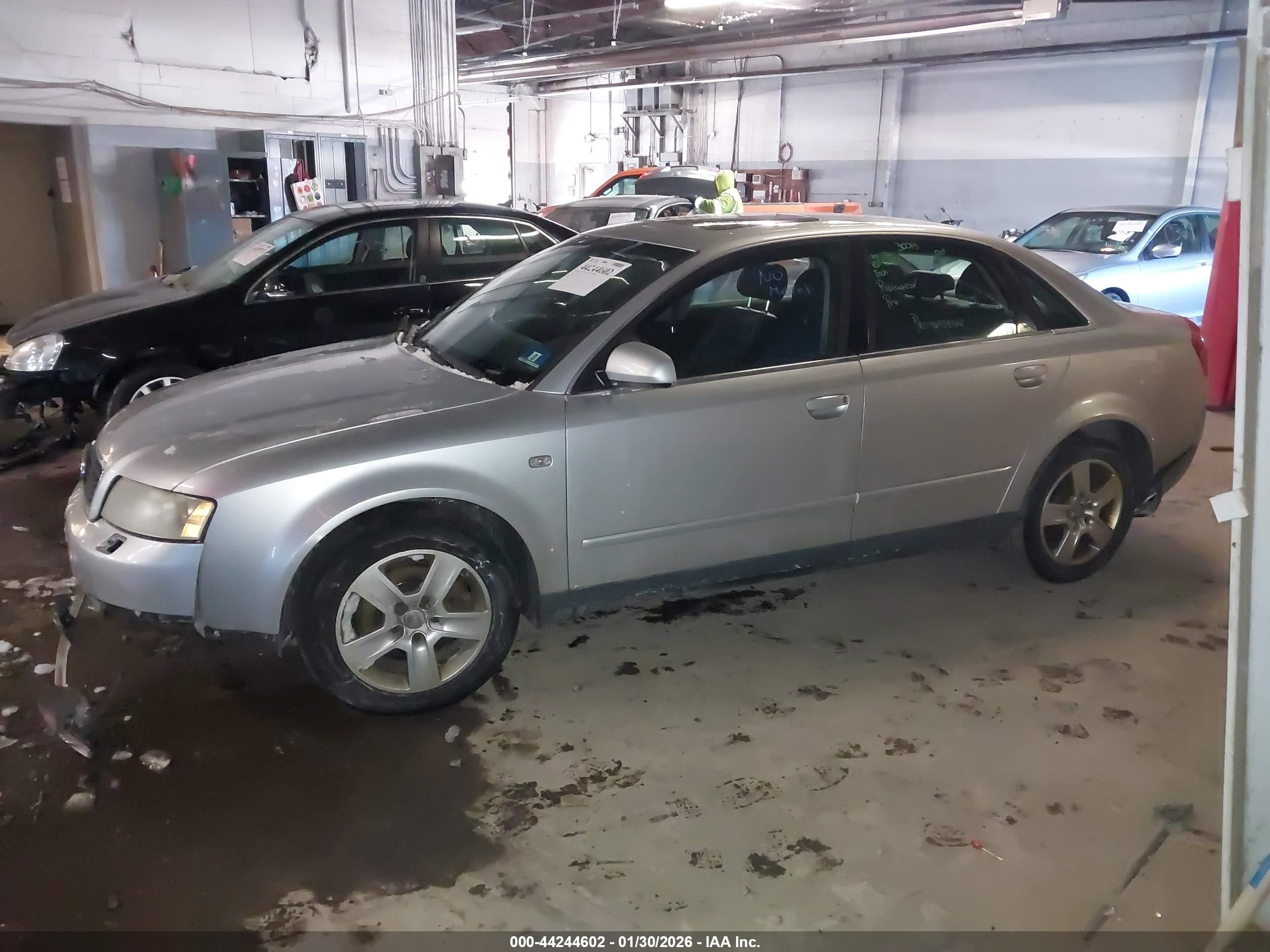 2002 Audi A4 3.0 Silver vin: WAULT68E92A309113