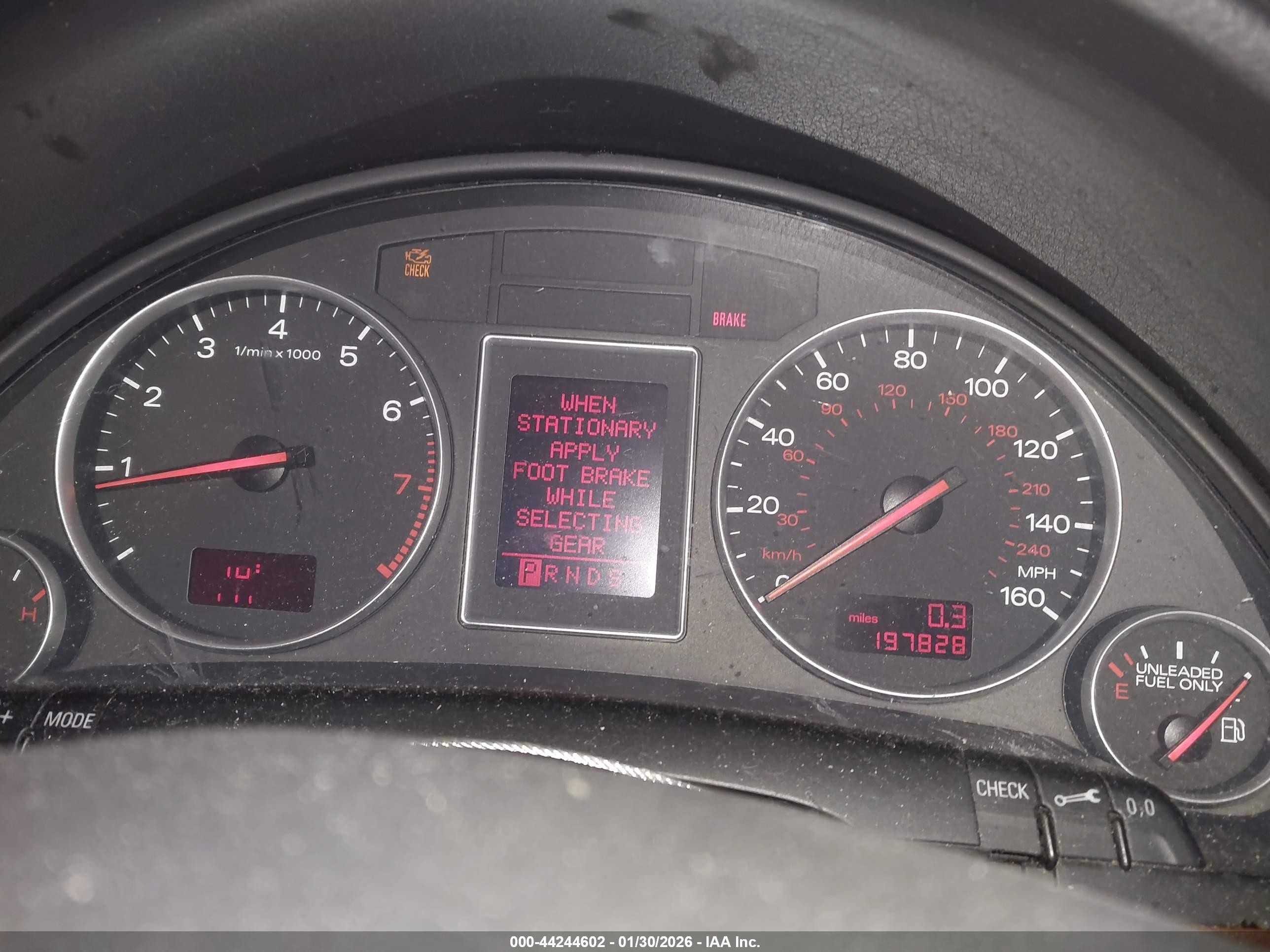 2002 Audi A4 3.0 Silver vin: WAULT68E92A309113