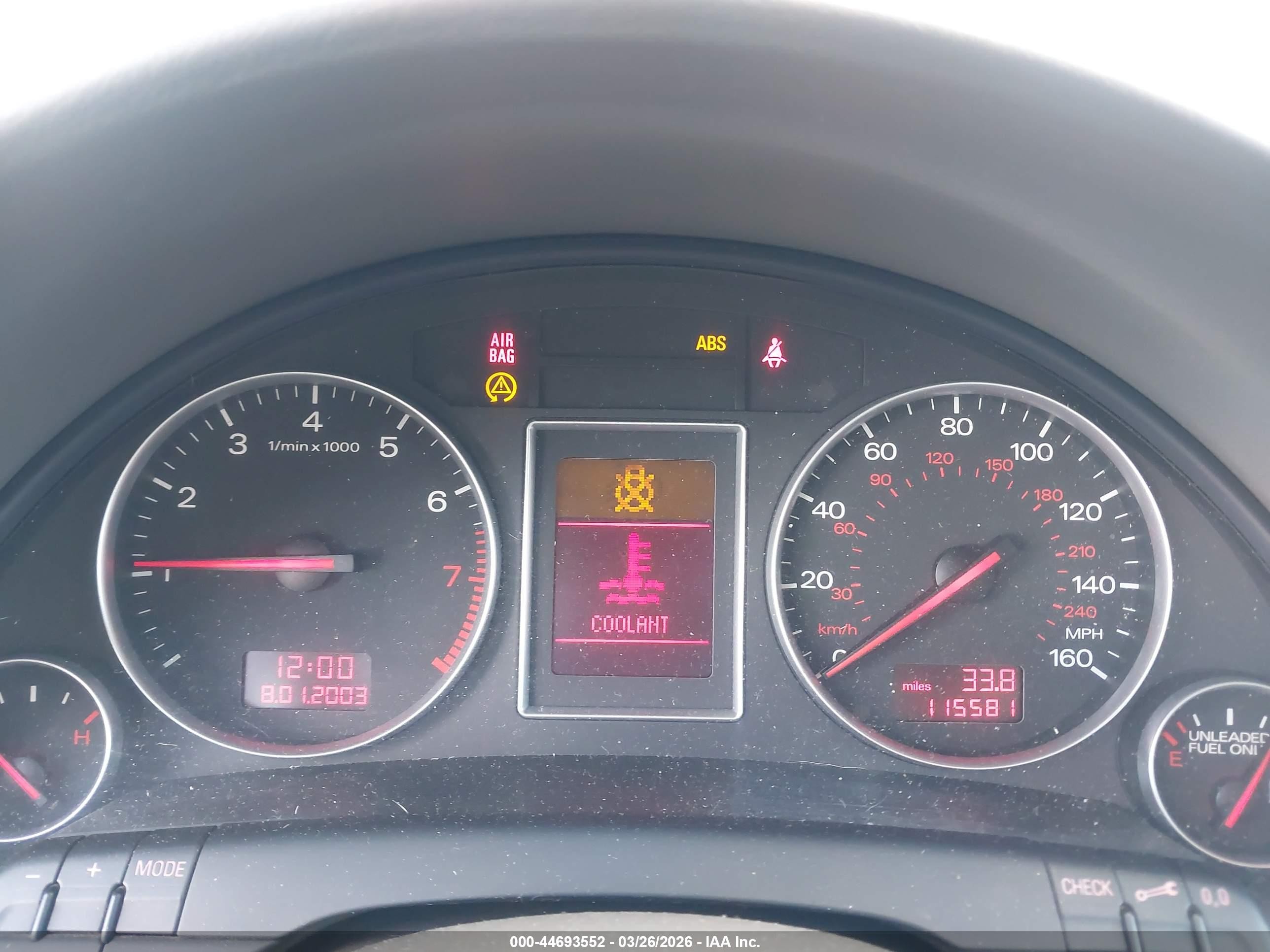 2005 Audi A4 3.0/3.0 Special Edition Light Blue vin: WAULT68E95A064379