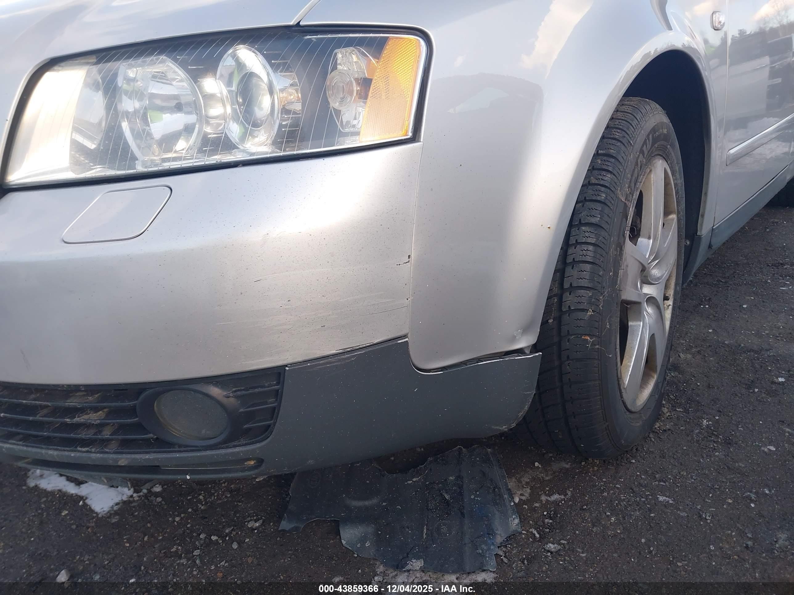 2002 Audi A4 3.0 Silver vin: WAULT68EX2A135617