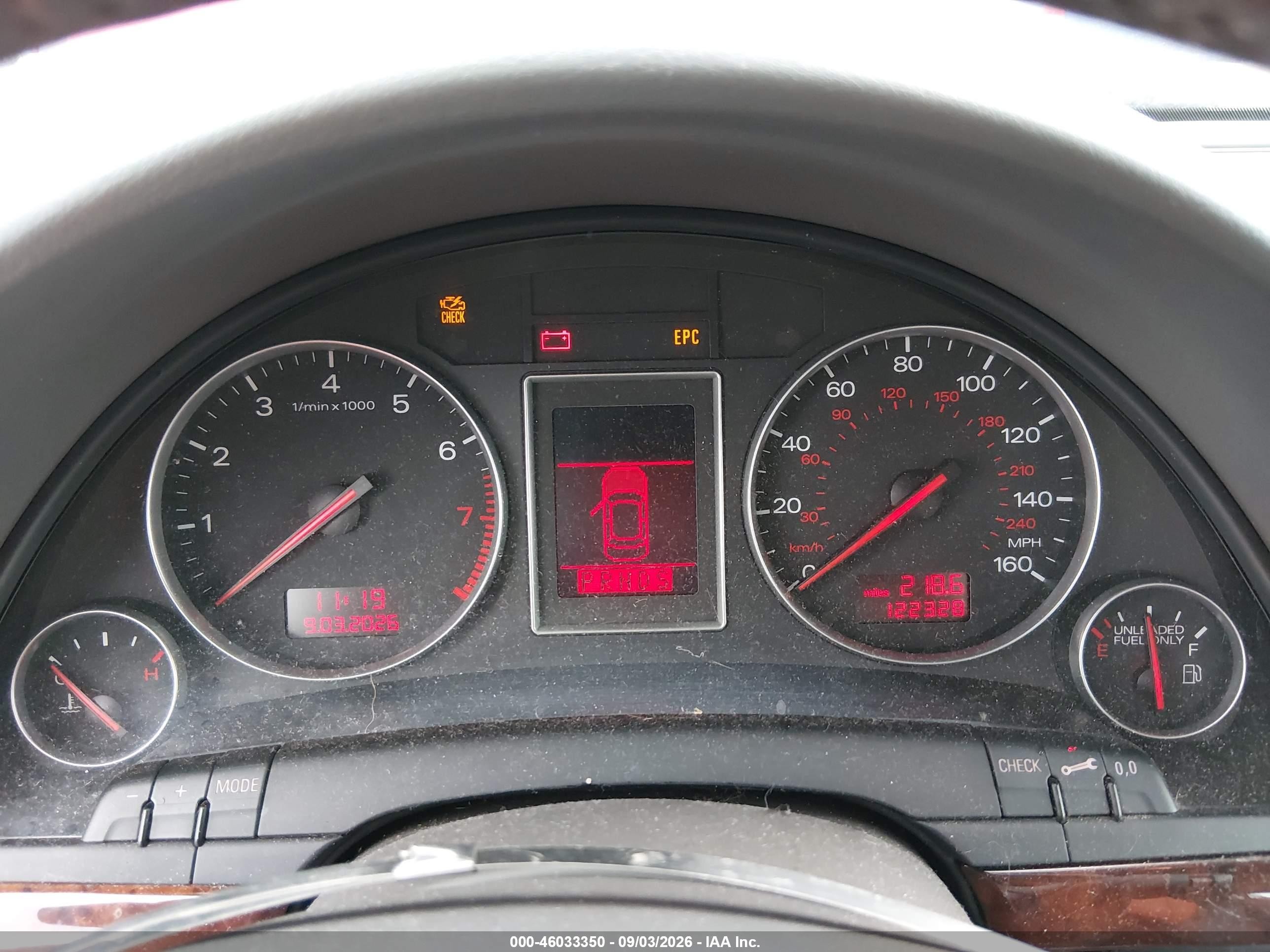 2004 Audi A4 3.0 Красный vin: WAULT68EX4A038033