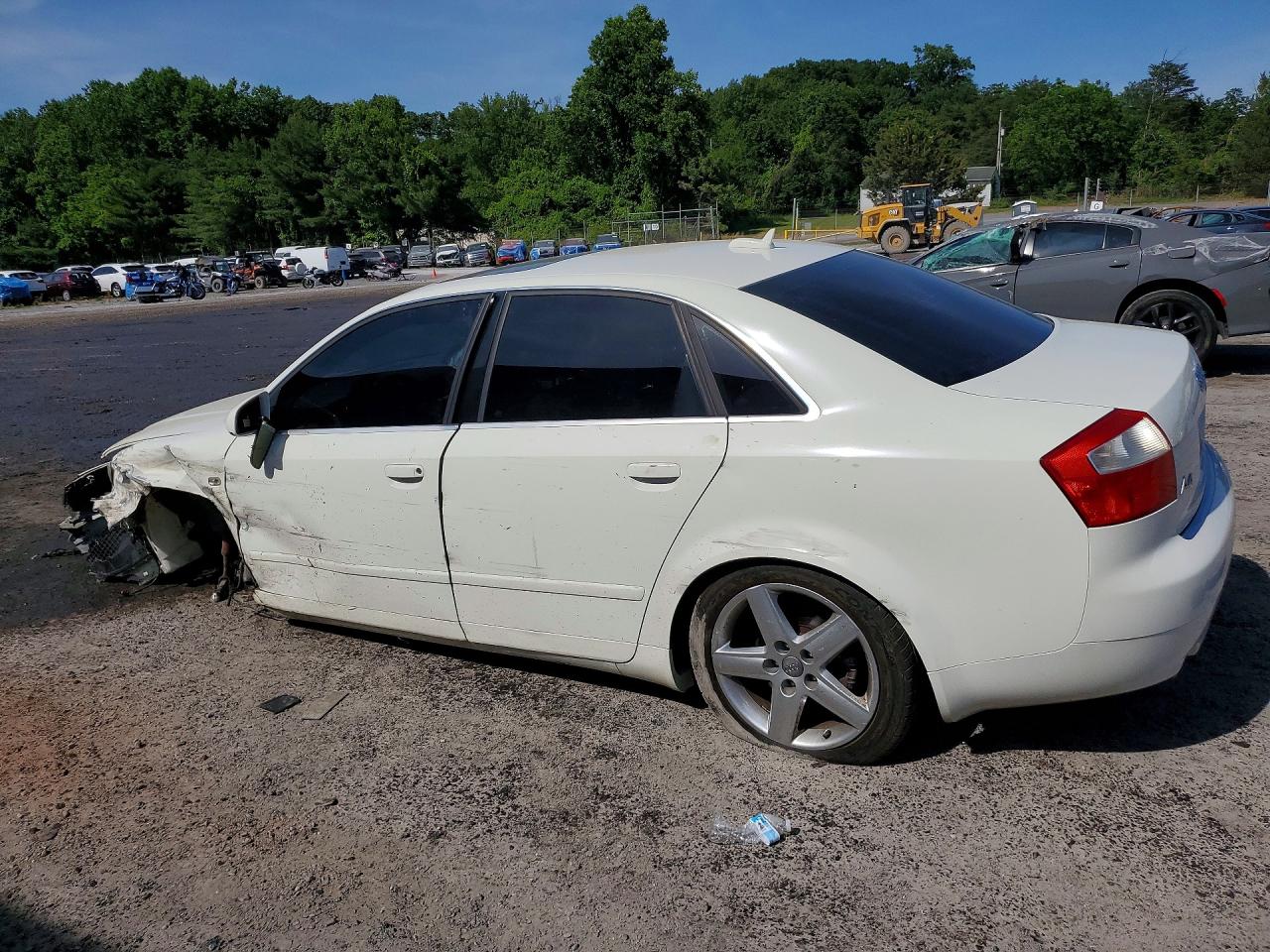 2005 Audi A4 3.0 Quattro Белый vin: WAULT68EX5A032900