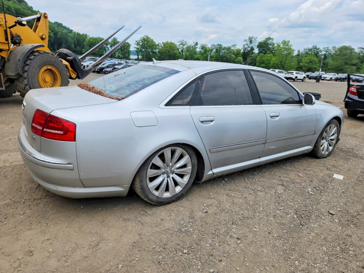 2009 Audi A8 4.2 Quattro Silver vin: WAULV94E49N008656