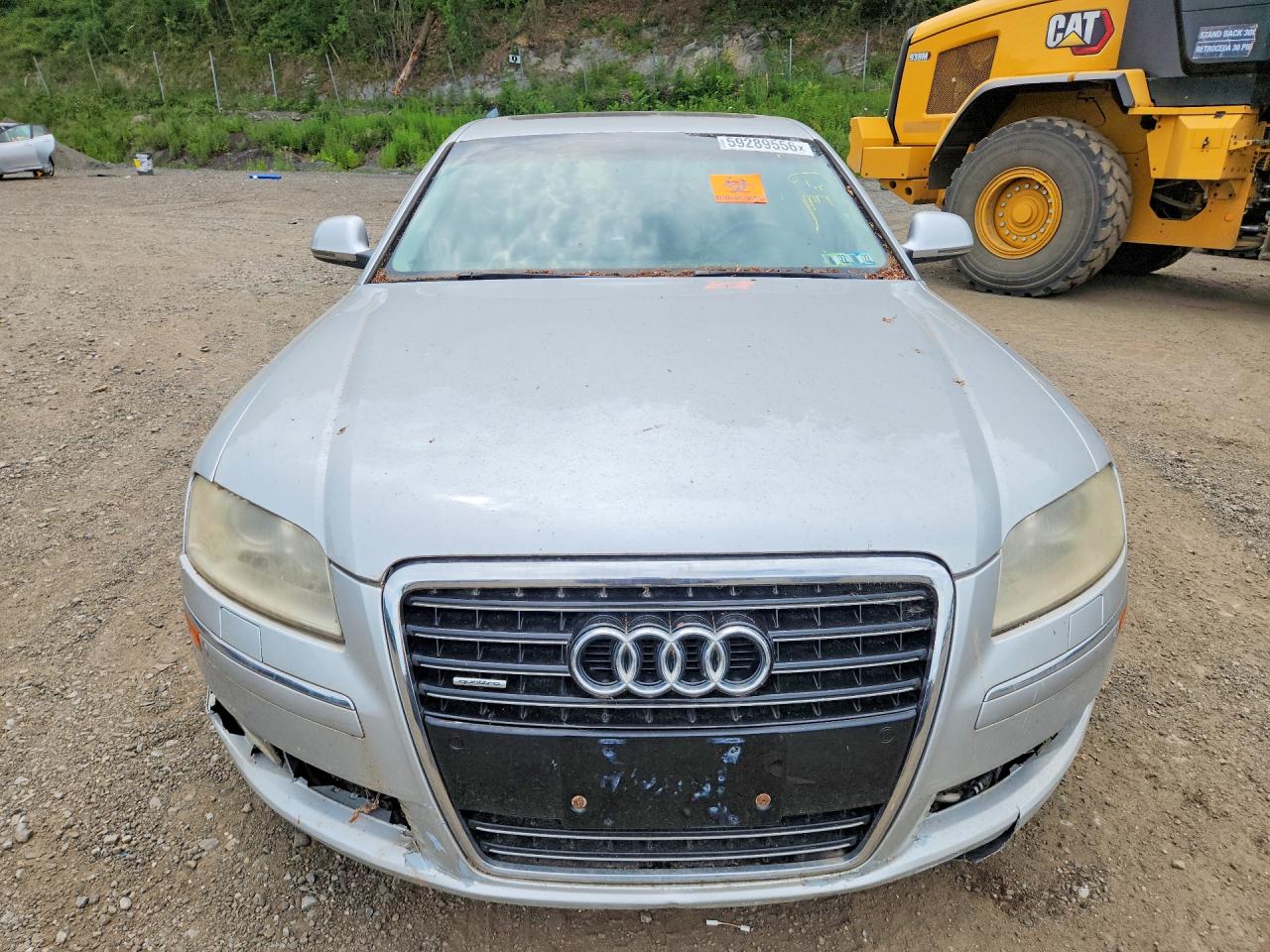 2009 Audi A8 4.2 Quattro Silver vin: WAULV94E49N008656