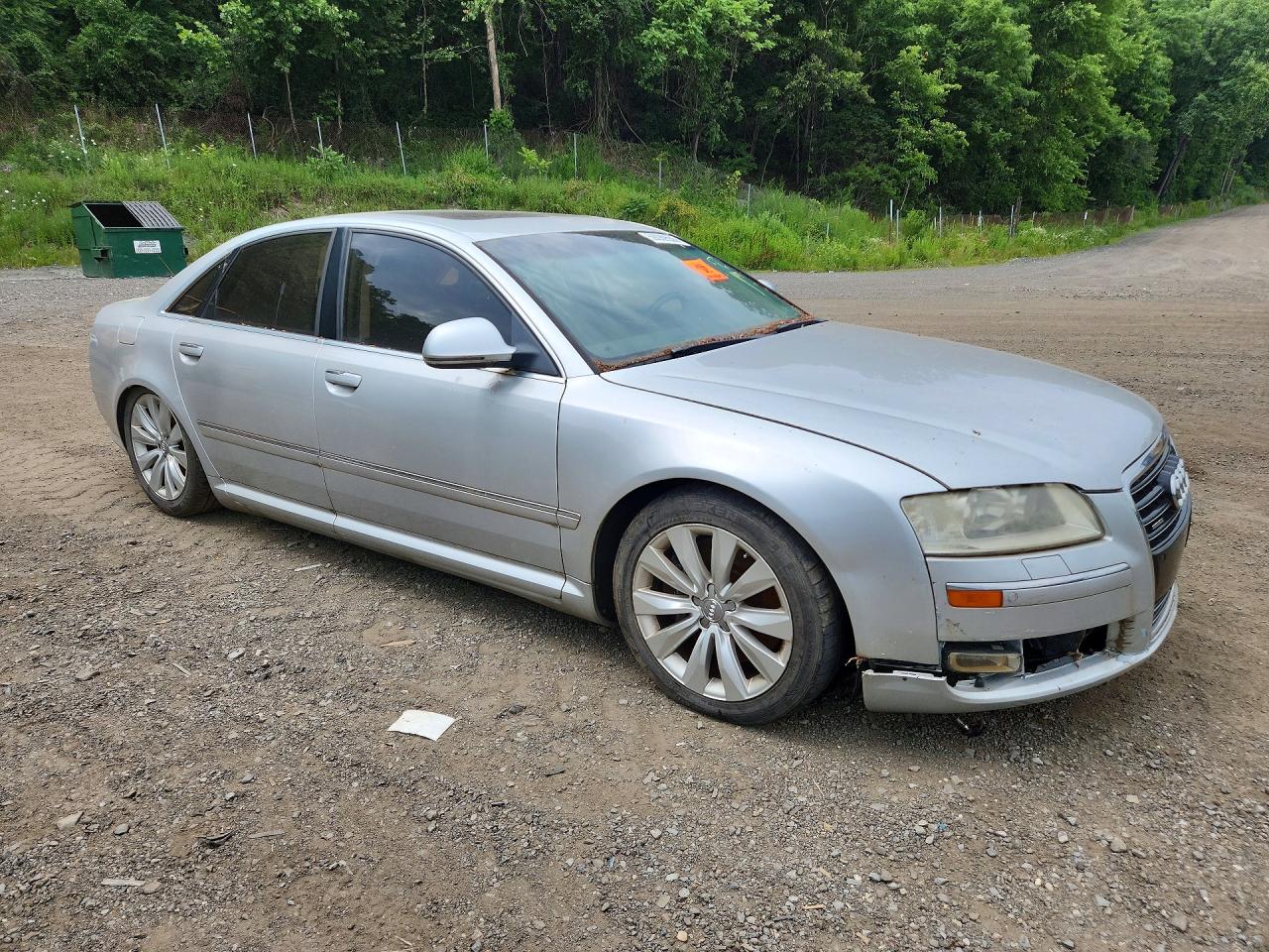 2009 Audi A8 4.2 Quattro Silver vin: WAULV94E49N008656