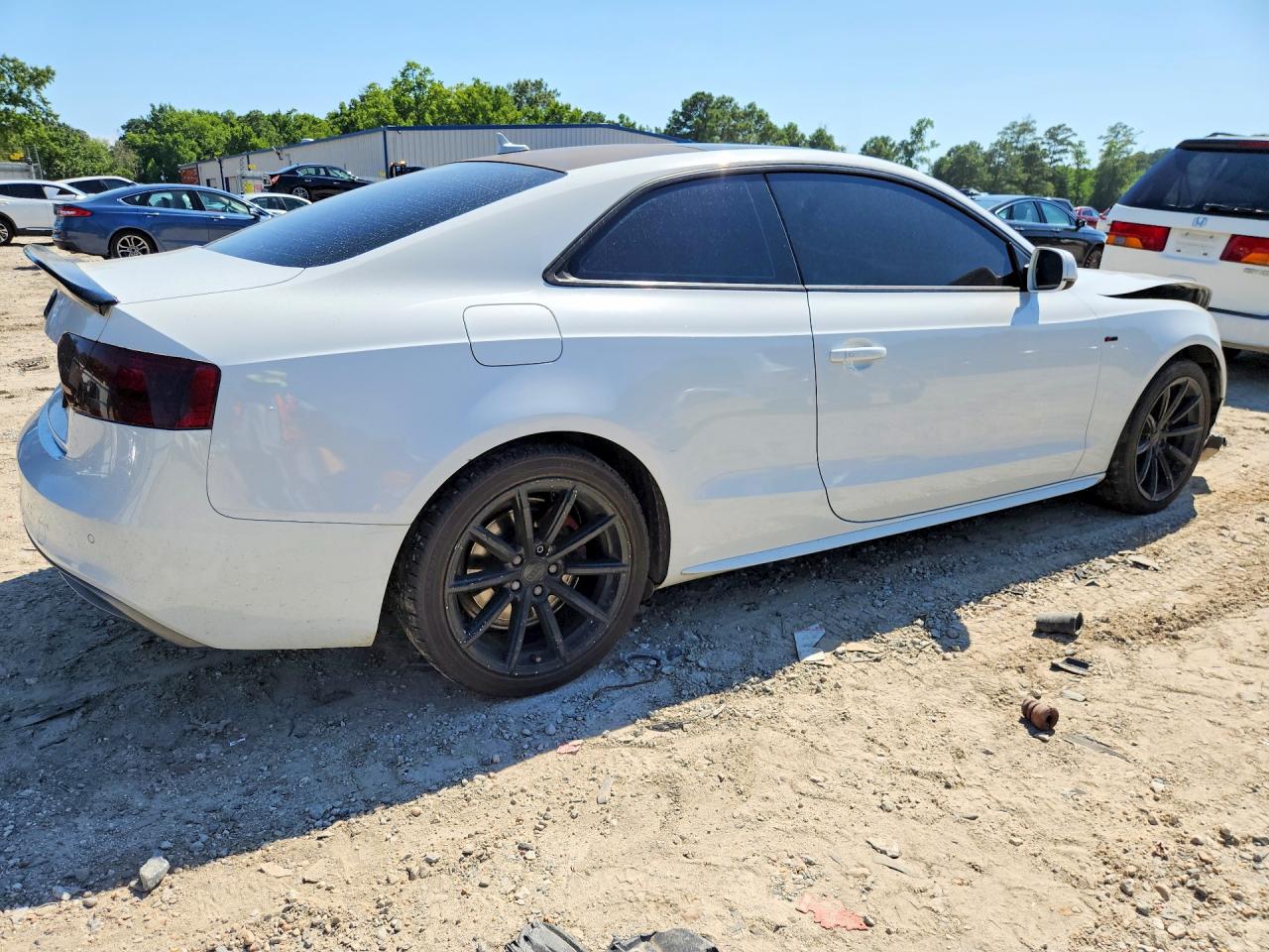 2016 Audi A5 Premium Plus S-line White vin: WAUM2AFR0GA048865