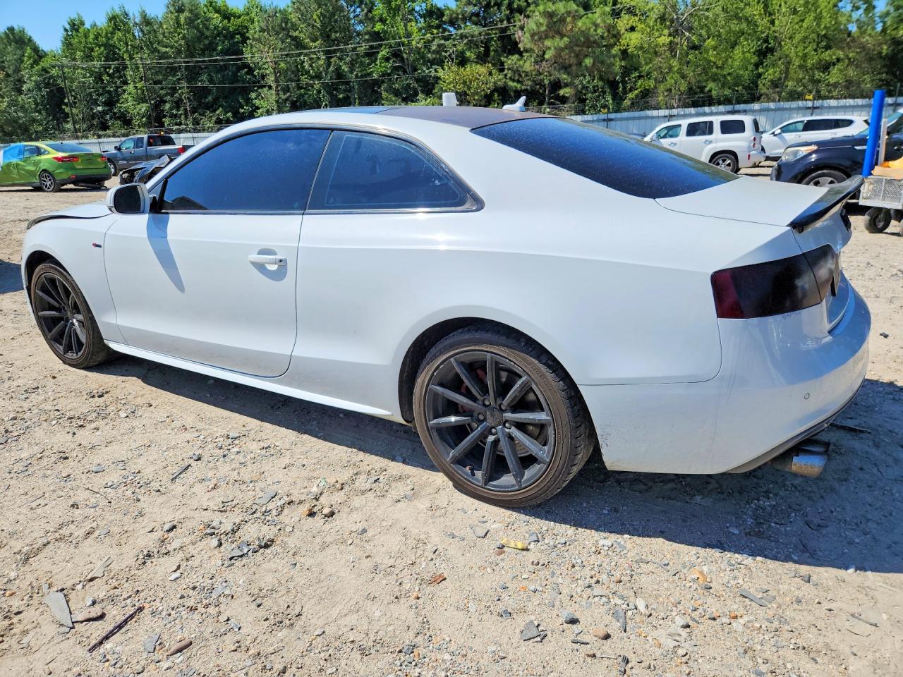2016 Audi A5 Premium Plus S-line White vin: WAUM2AFR0GA048865