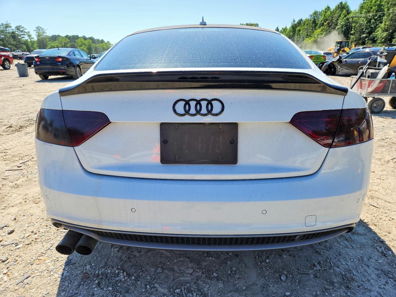 2016 Audi A5 Premium Plus S-line White vin: WAUM2AFR0GA048865